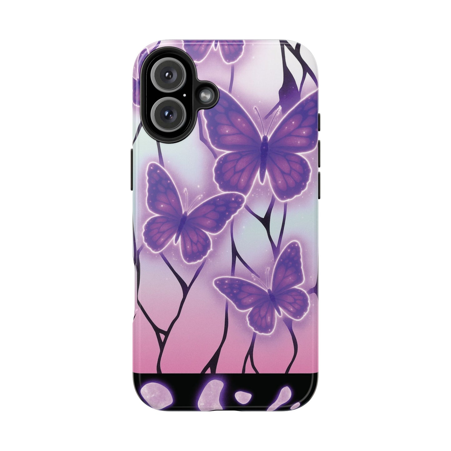 Insect Haori “Butterfly Dream” Double Layered Phone Case