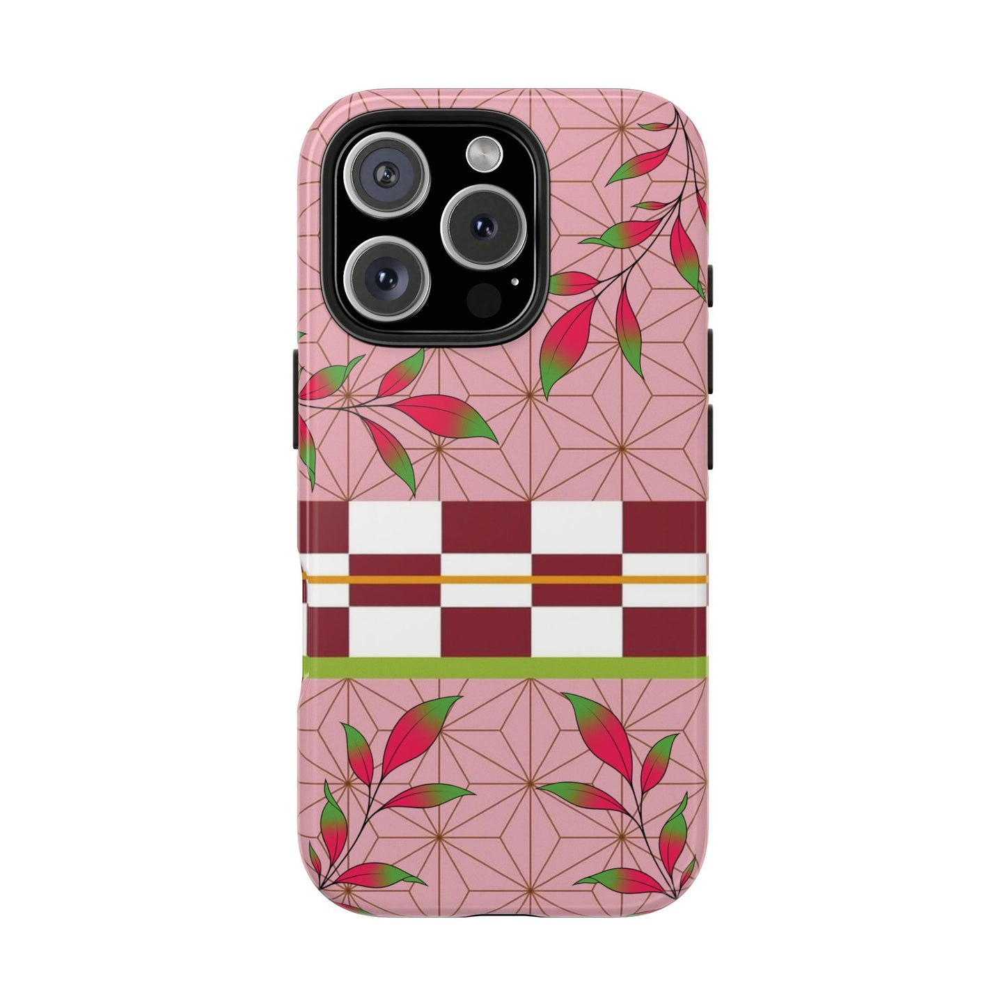 Demon Flower Haori Double Layered Phone Case