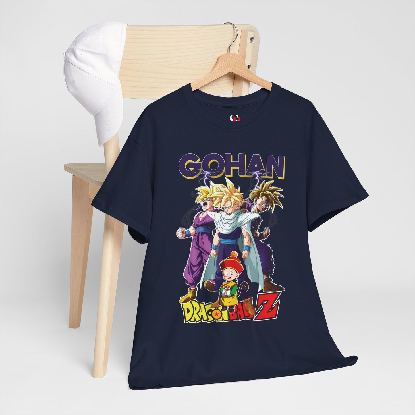 Gohan “Legacy of Z” Unisex Heavy Cotton T-Shirt | Dragon Ball Z Streetwear Tee