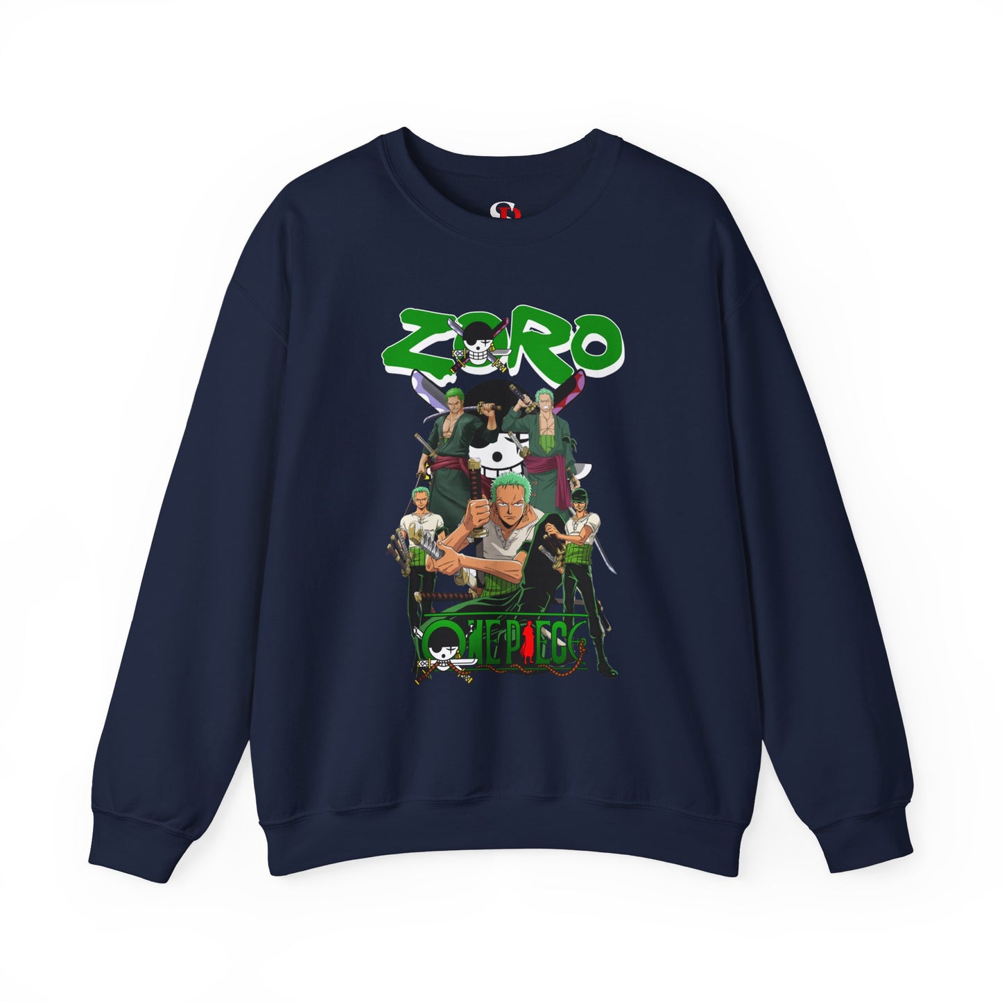 Zoro “King of Swords” Unisex Heavy Crewneck | One Piece Streetwear Sweatshirt