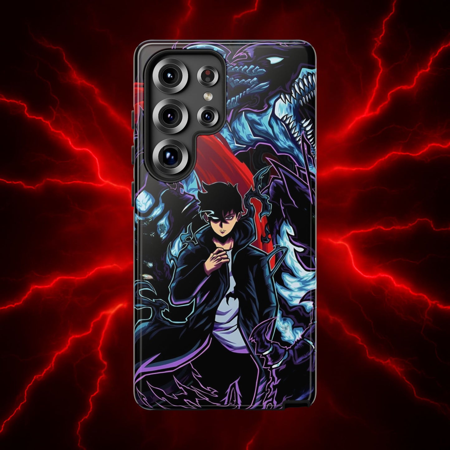 Solo Leveling Dragon’s Wrath Double Layered Phone Case