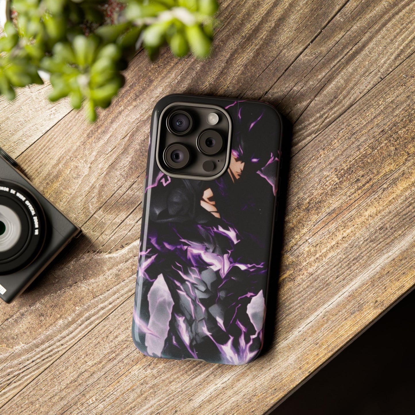Sung Jin-Woo Shadow Monarch Awakening Double Layered Phone Case