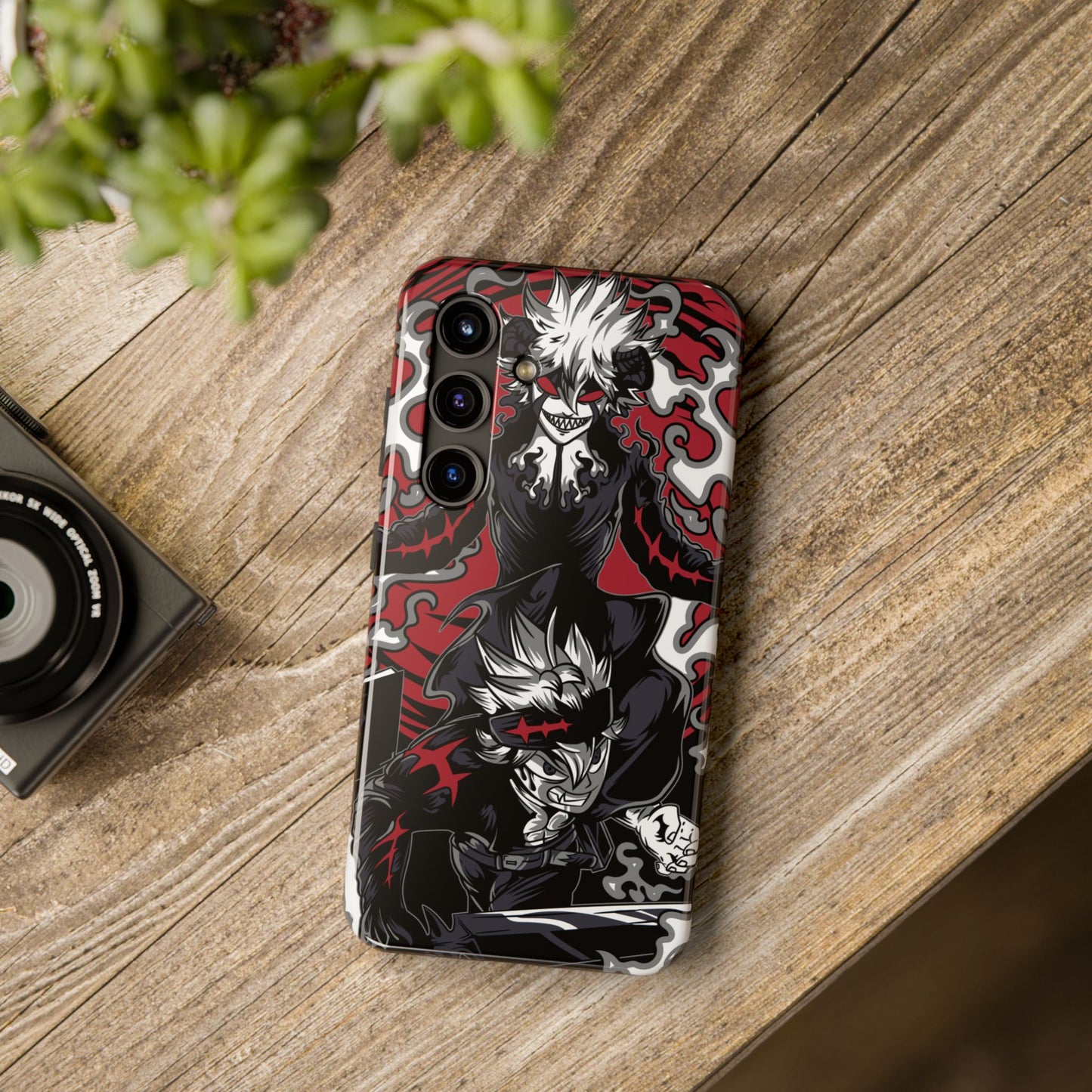 Asta & Liebe Devil Union Double Layered Phone Case | Black Clover-Inspired Protective Anime Case for iPhone & Samsung