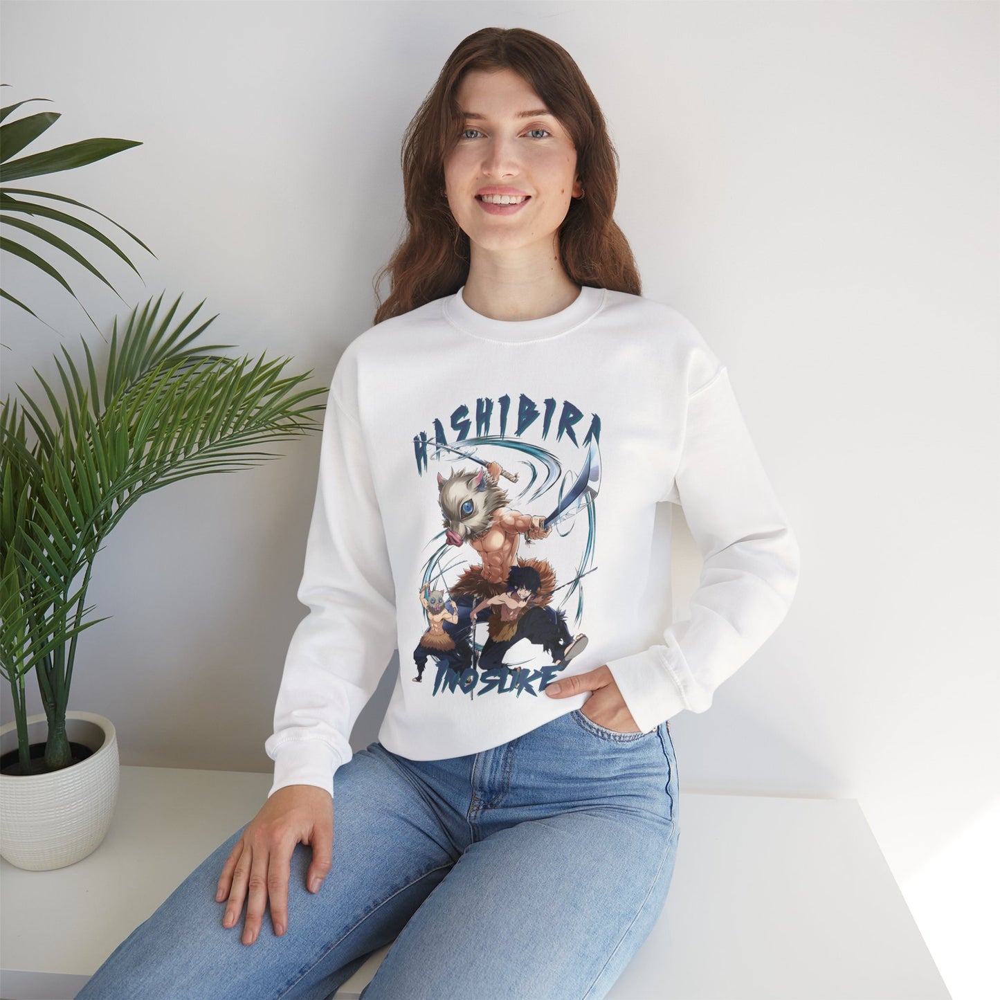 Inosuke Hashibira Beast Breathing Sweatshirt | Demon Slayer Anime Streetwear