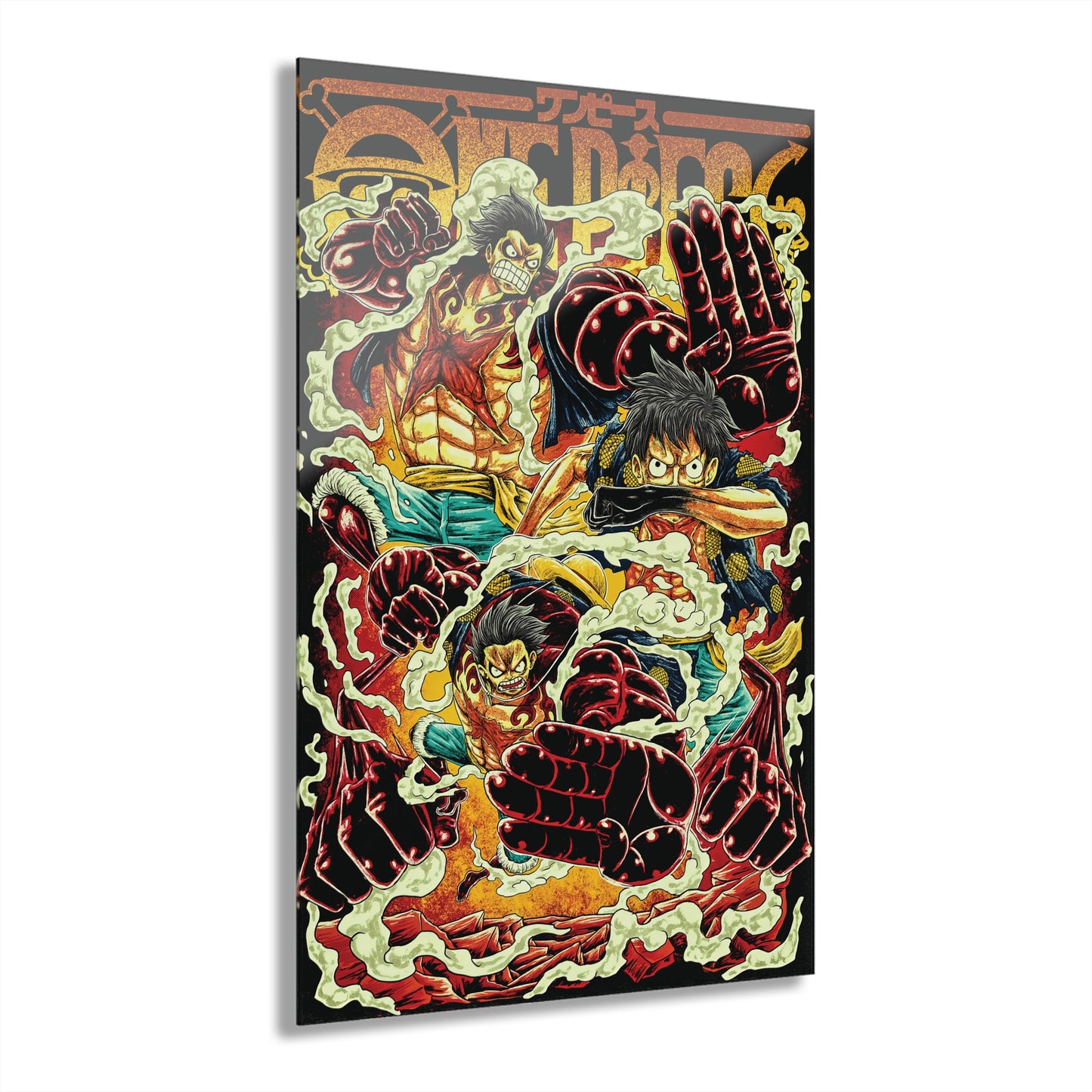 3 Style Of Luffy Acrylic Print
