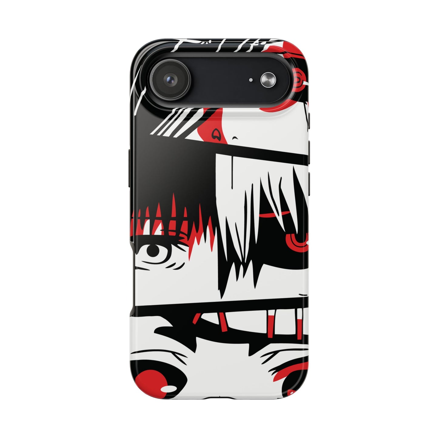 Crimson Gaze Double Layered Phone Case | Anime Protective Case | Kaneki Dark Otaku Phone Cover