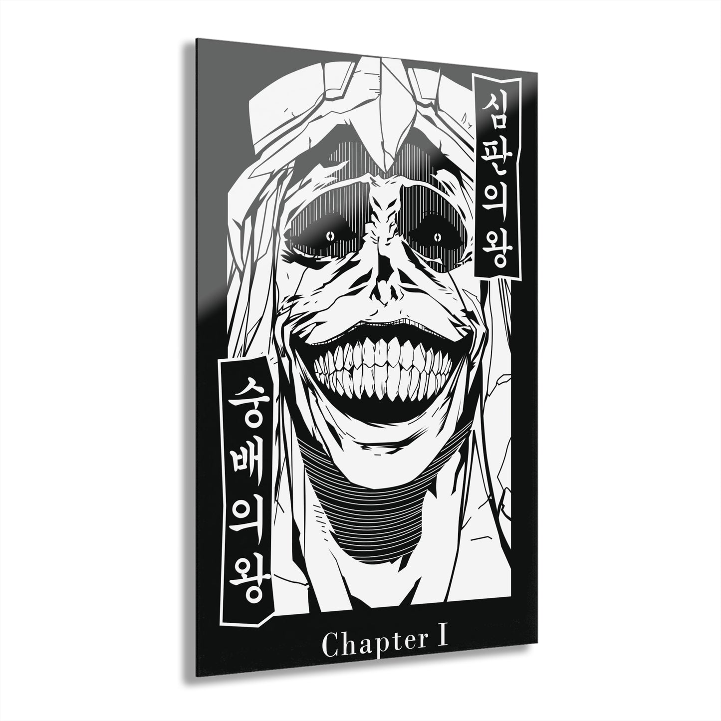 Statue of God Manga Panel Acrylic Print