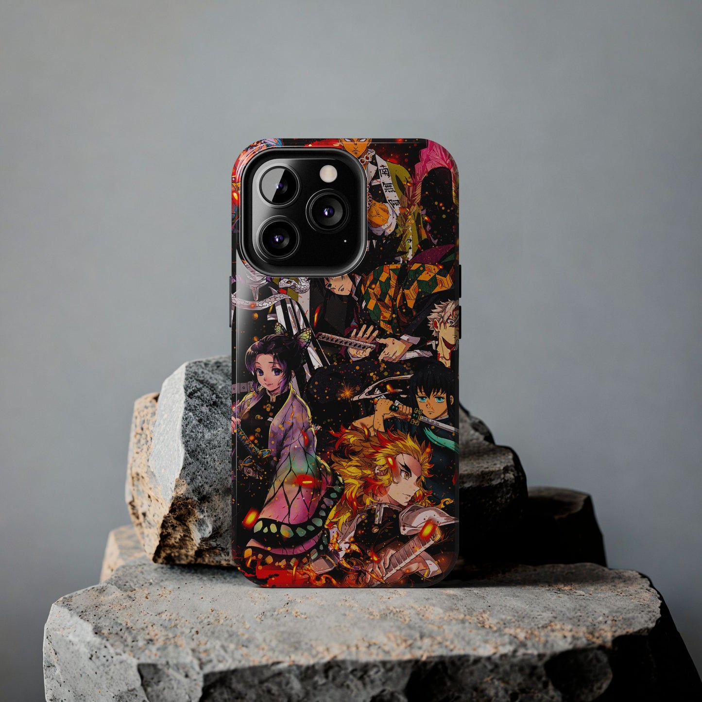Hashira Collage Phone Case | Demon Slayer Double Layered Protective Case