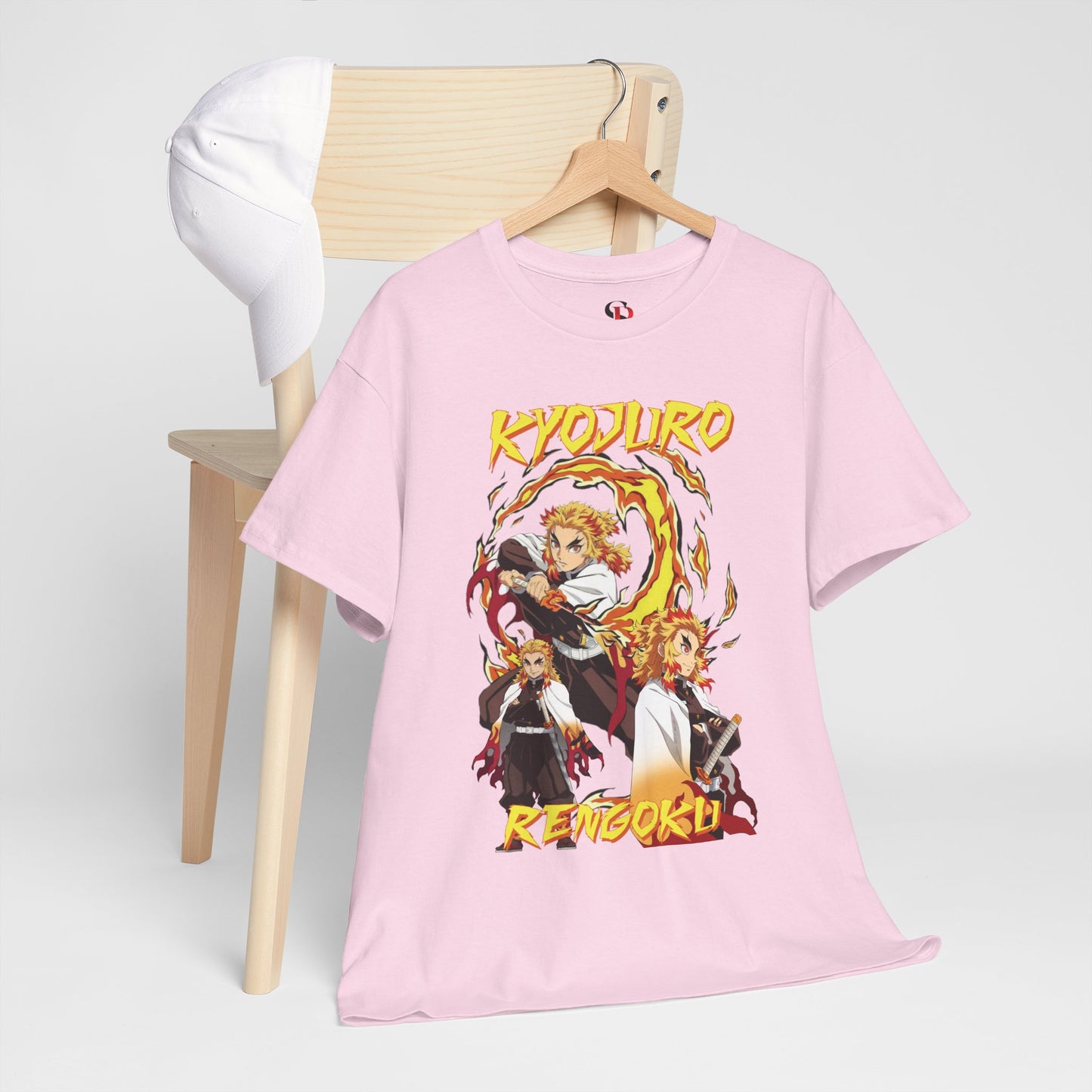 Kyojuro Rengoku Flame Hashira T-Shirt | Demon Slayer Anime Streetwear Tee