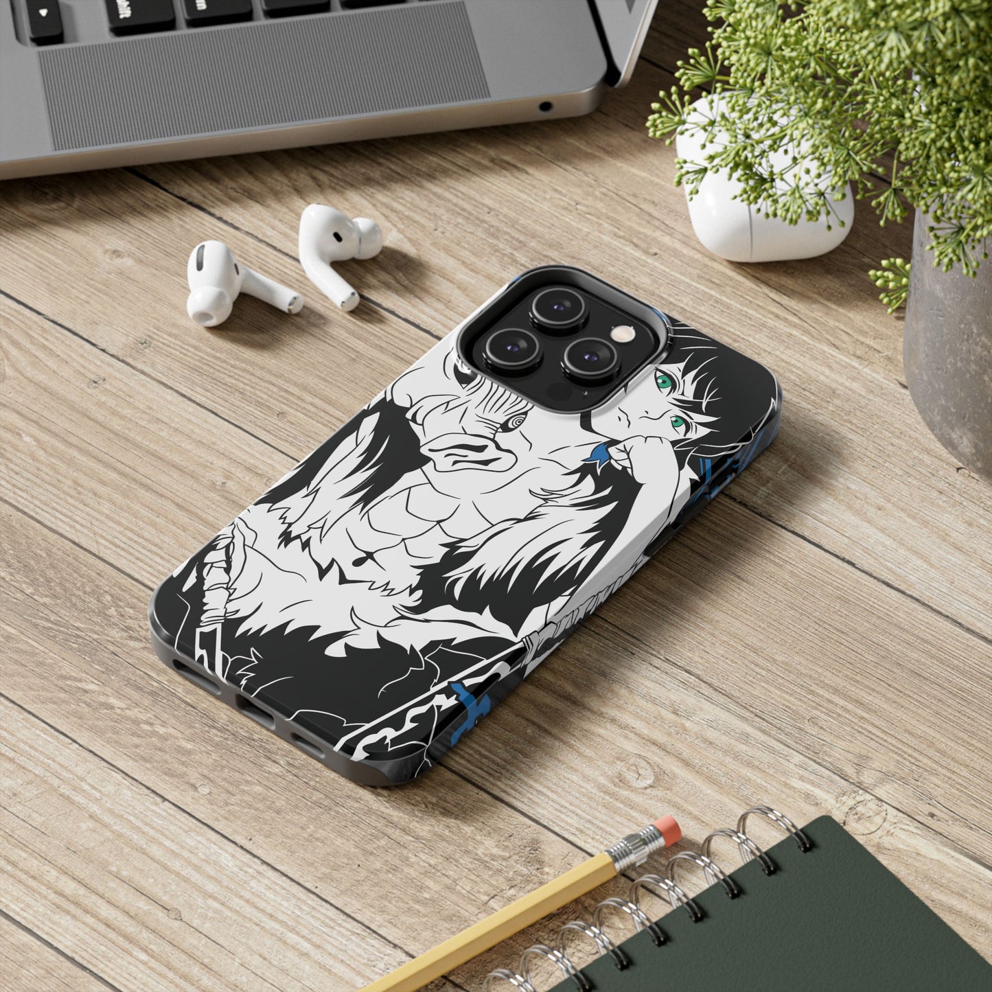 Inosuke Double Layered Phone Case| Demon Slayer-Inspired Anime Case