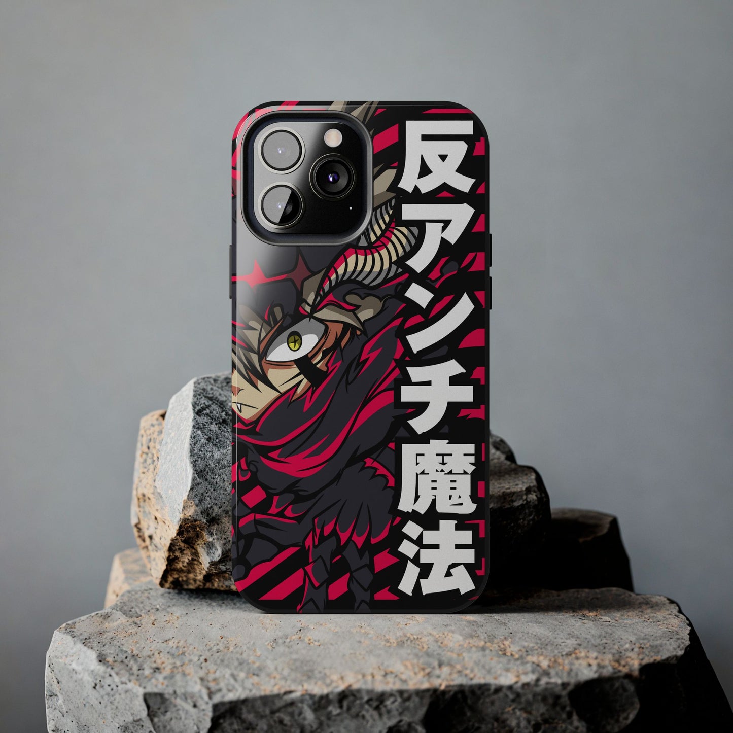 Asta Anti-Magic Double Layered Phone Case | Black Clover-Inspired Protective Anime Case for iPhone & Samsung