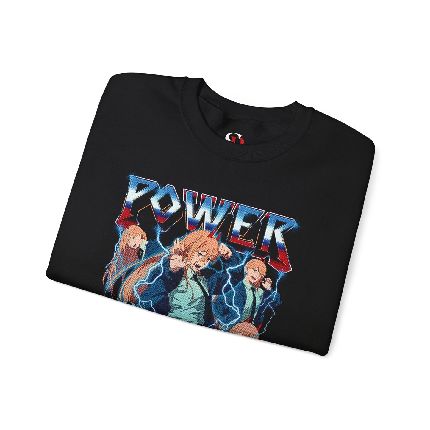 Blood Fiend Power II Unisex Heavy Blend Crewneck Sweatshirt | Chainsaw Man Anime Pullover