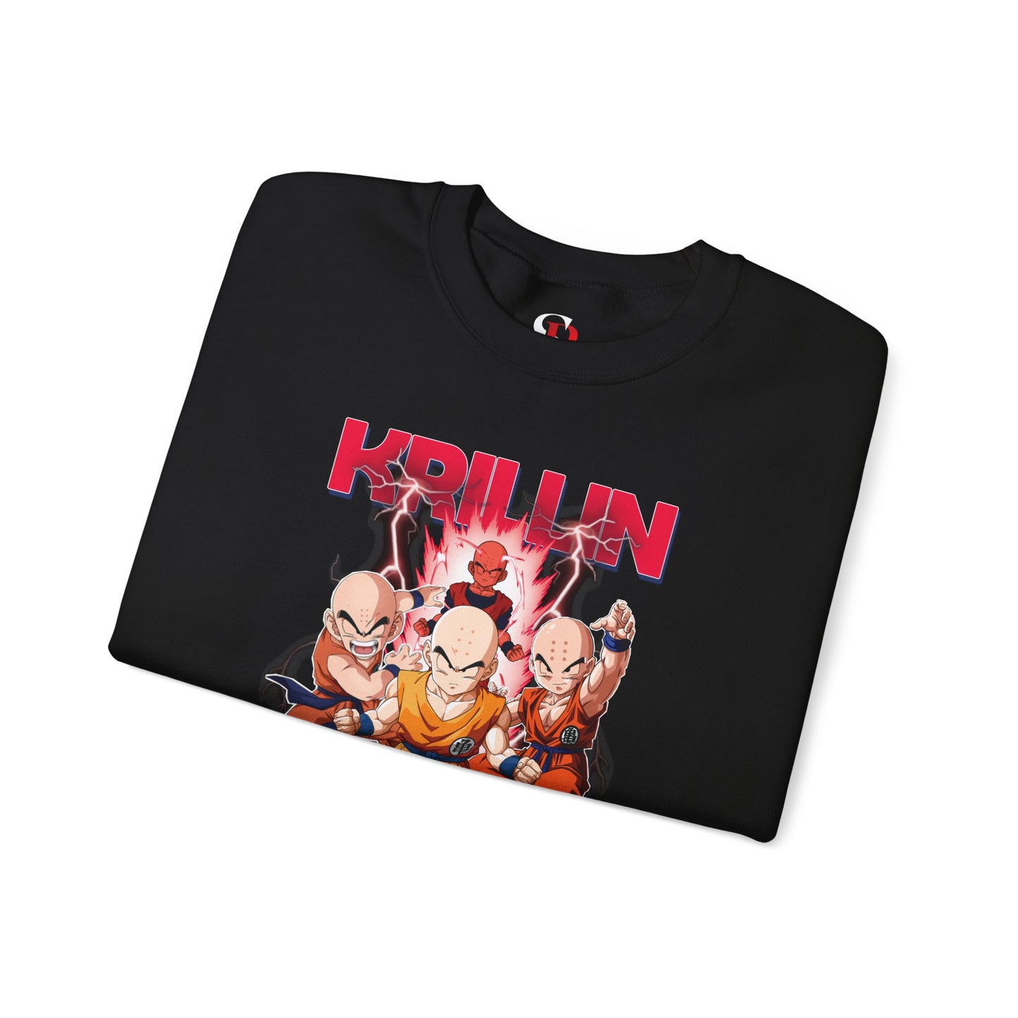 Krillin “Earth’s Strongest” Unisex Heavy Crewneck | Dragon Ball Z Streetwear Sweatshirt