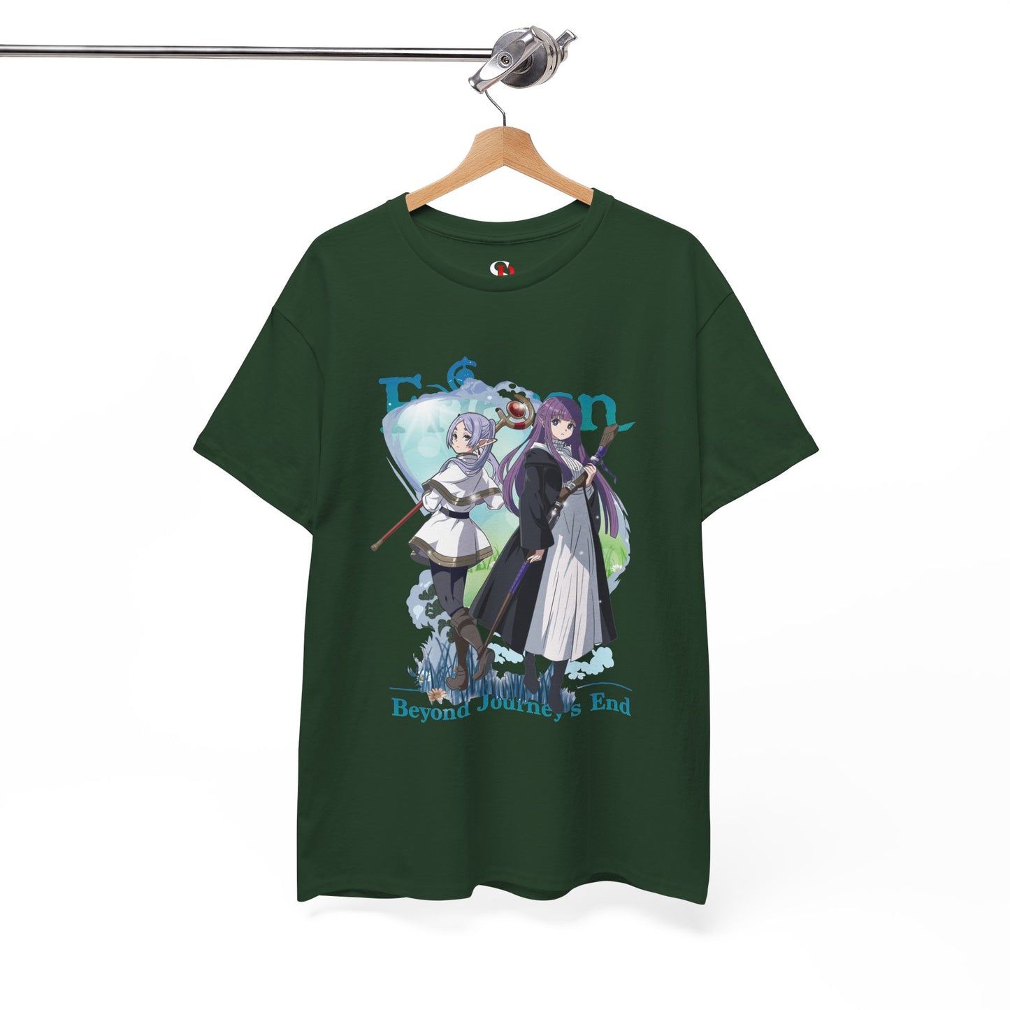 Frieren: Beyond Journey’s End Unisex Heavy Cotton T-Shirt | Frieren & Fern Anime Tee