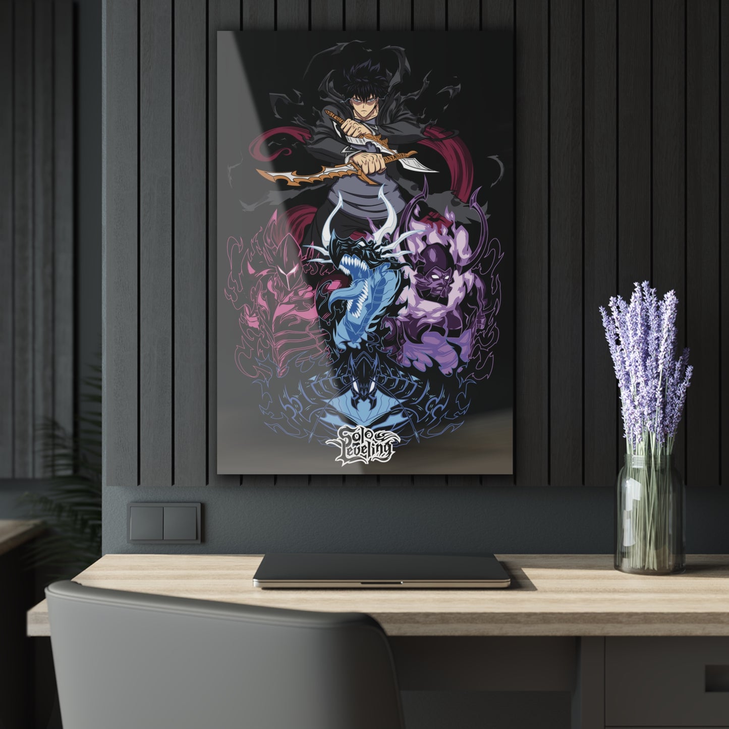 Sung Jinwoo's Elite Shadows Acrylic Print