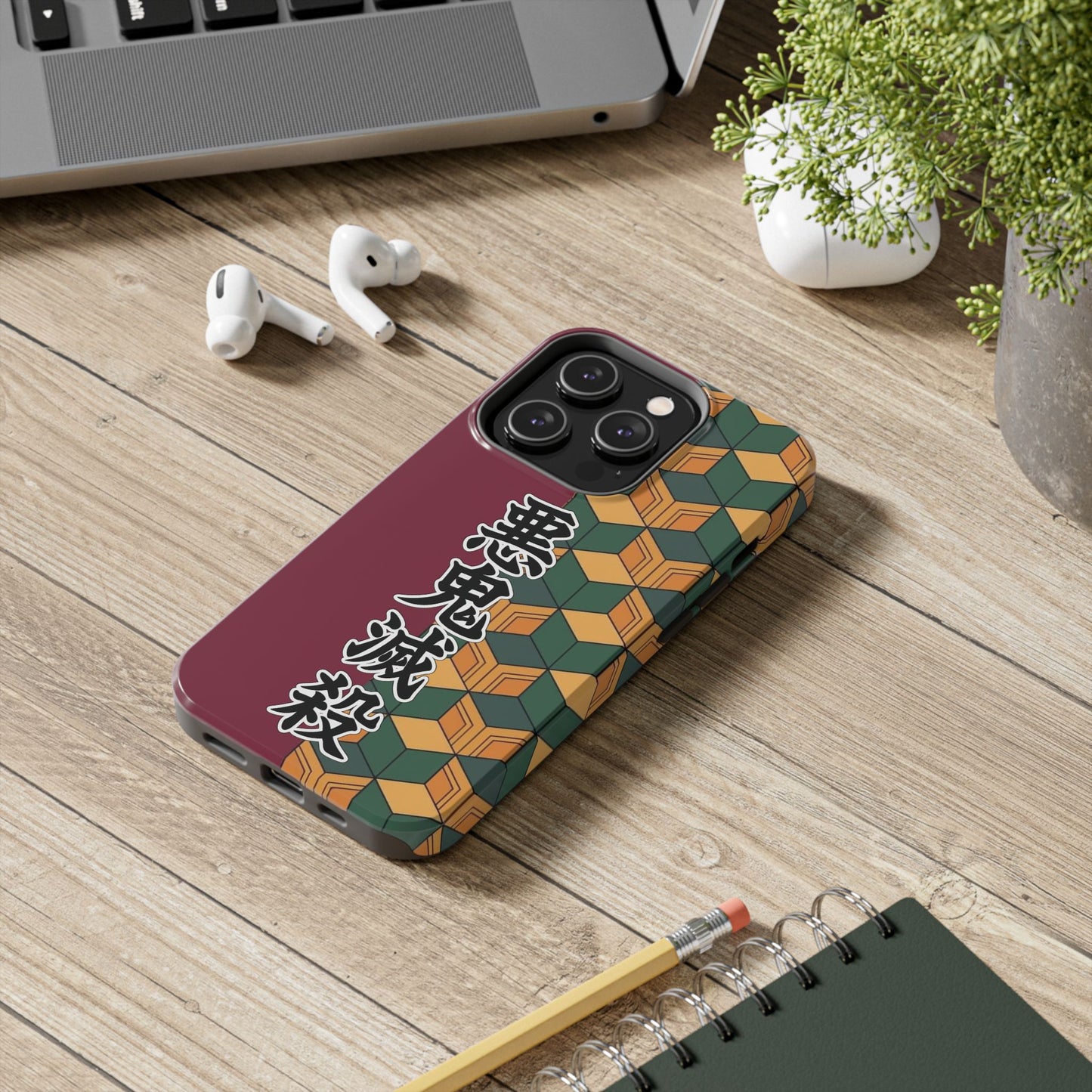 Water Pillar Haori Double Layered Phone Case
