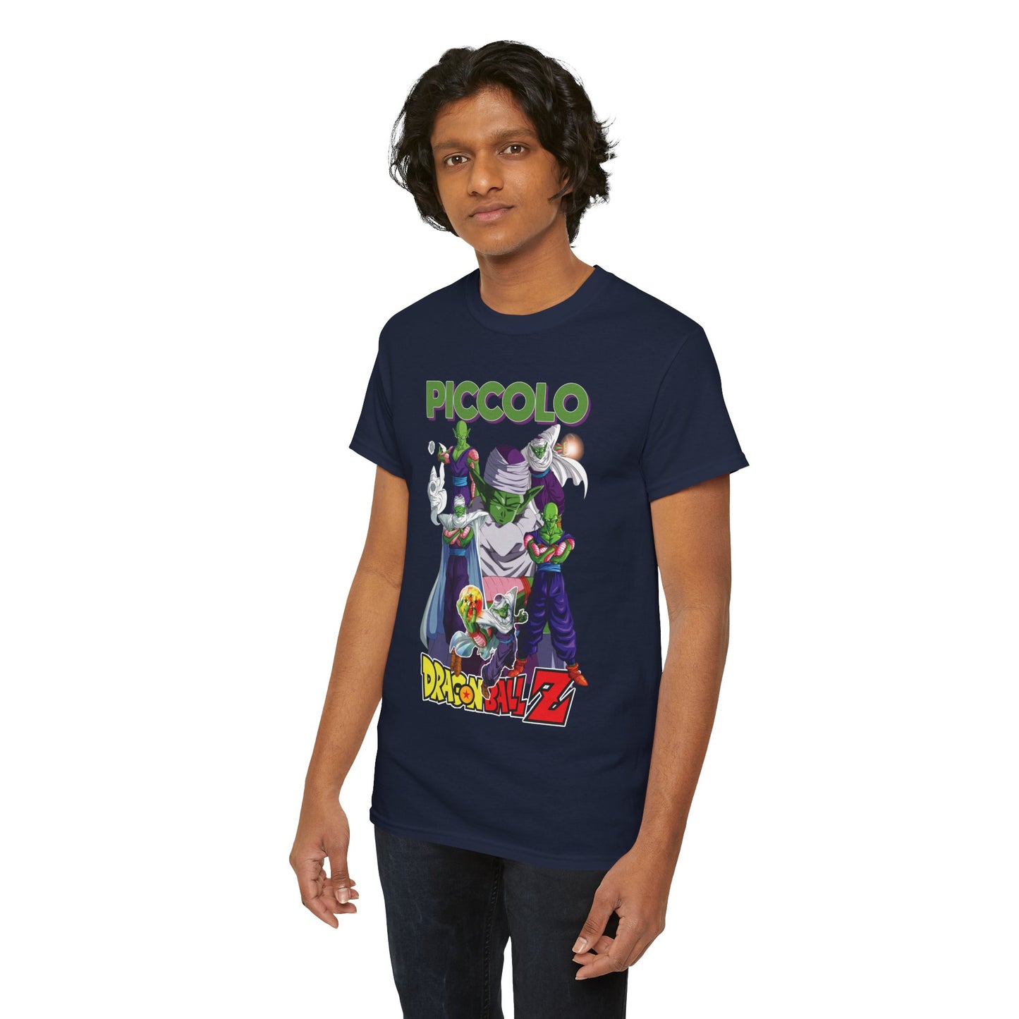 Piccolo “Namekian Pride” Unisex Heavy Cotton T-Shirt | Dragon Ball Z Streetwear Tee