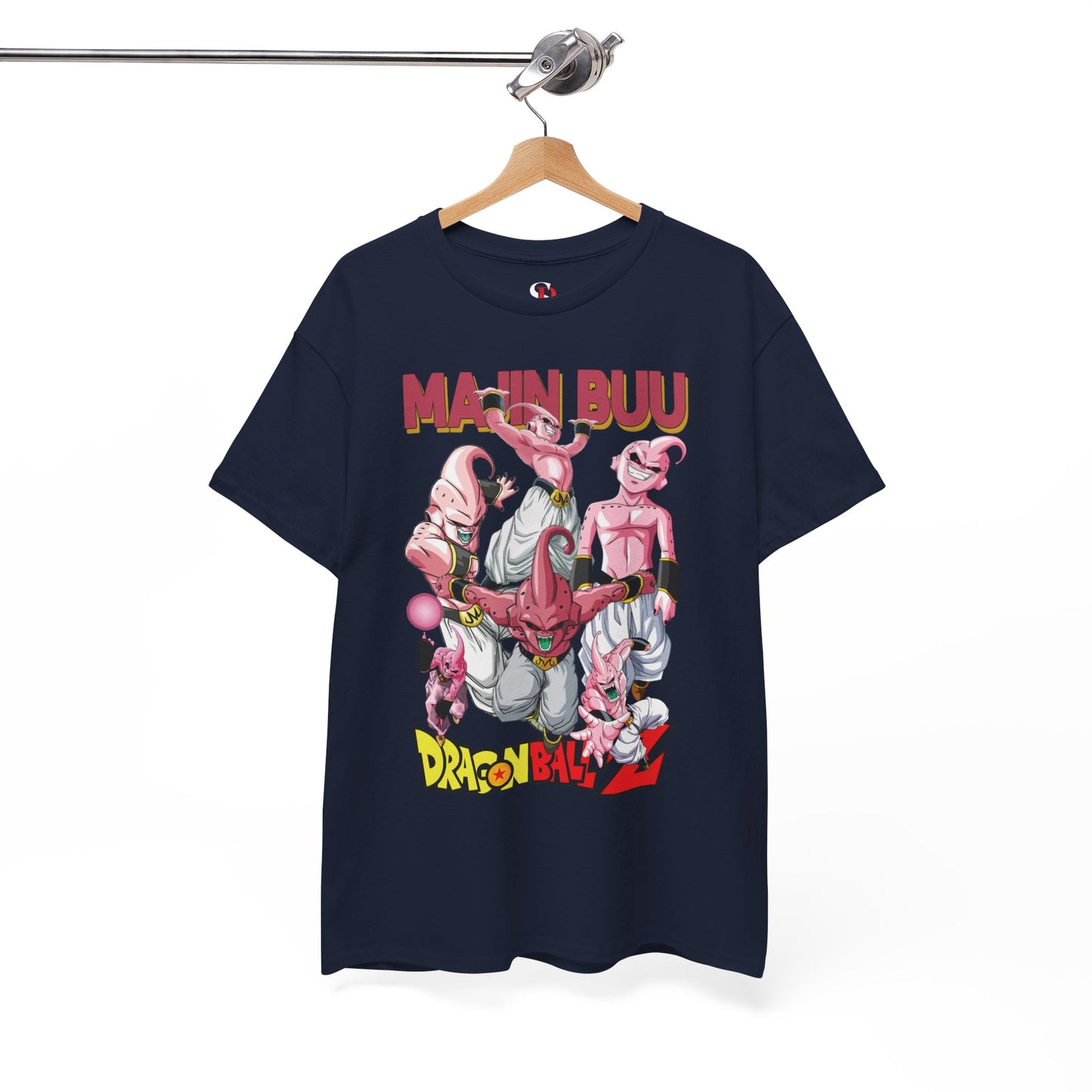 Majin Buu Unisex Heavy Cotton T-Shirt | Dragon Ball Z-Inspired Anime Tee