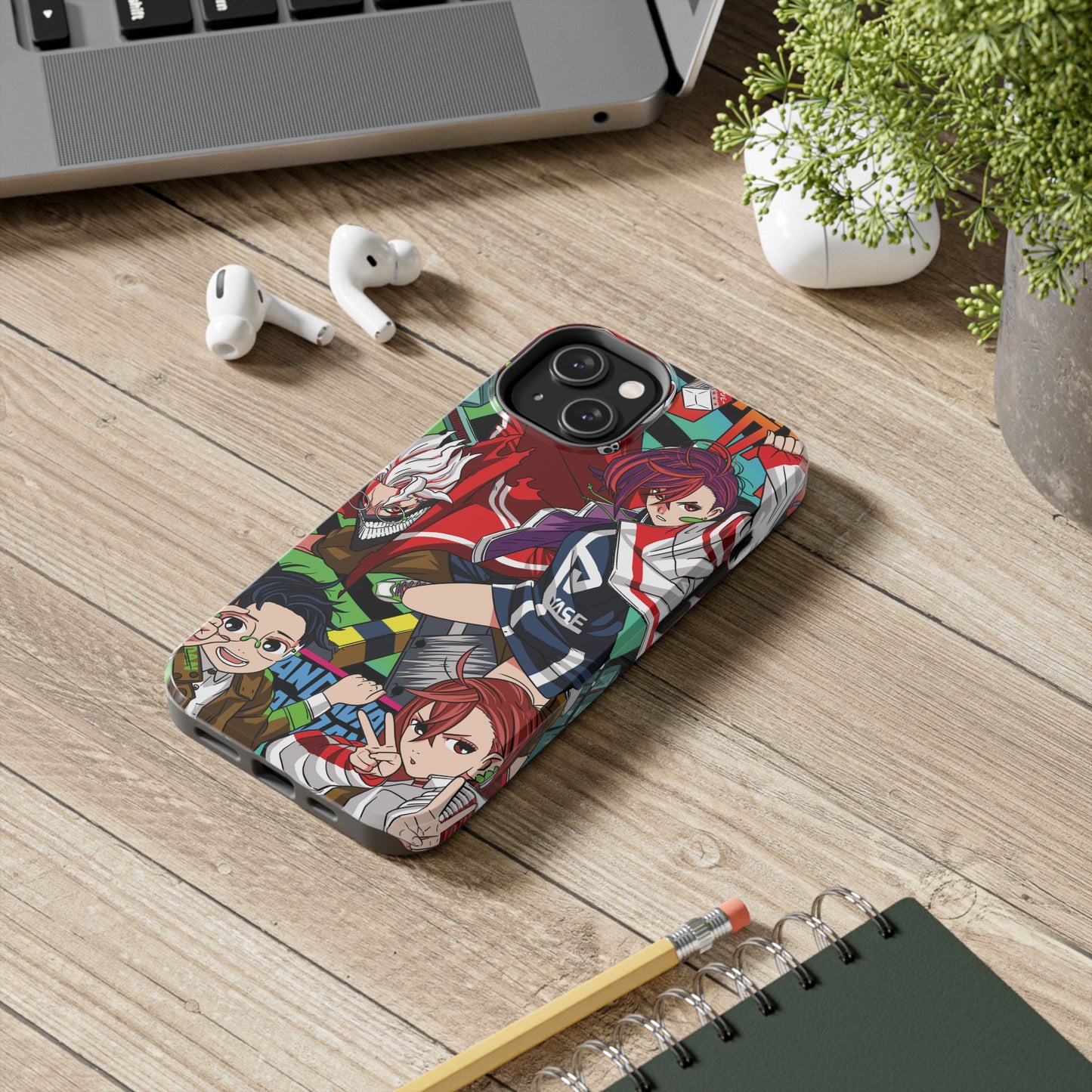 Okarun x Momo Double Layered Phone Case | Dandadan-Inspired Protective Anime Case