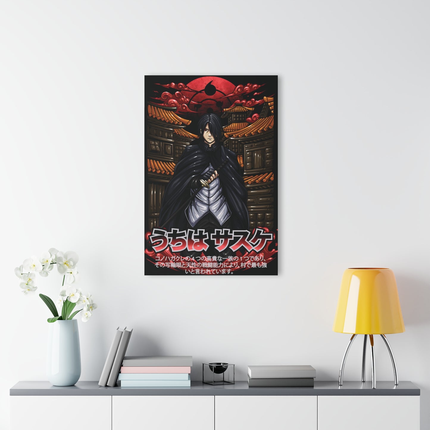 Sasuke Uchiha Infinite Tsukuyomi Acrylic Print