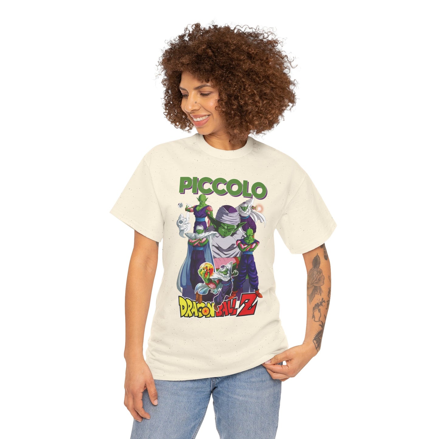 Piccolo “Namekian Pride” Unisex Heavy Cotton T-Shirt | Dragon Ball Z Streetwear Tee