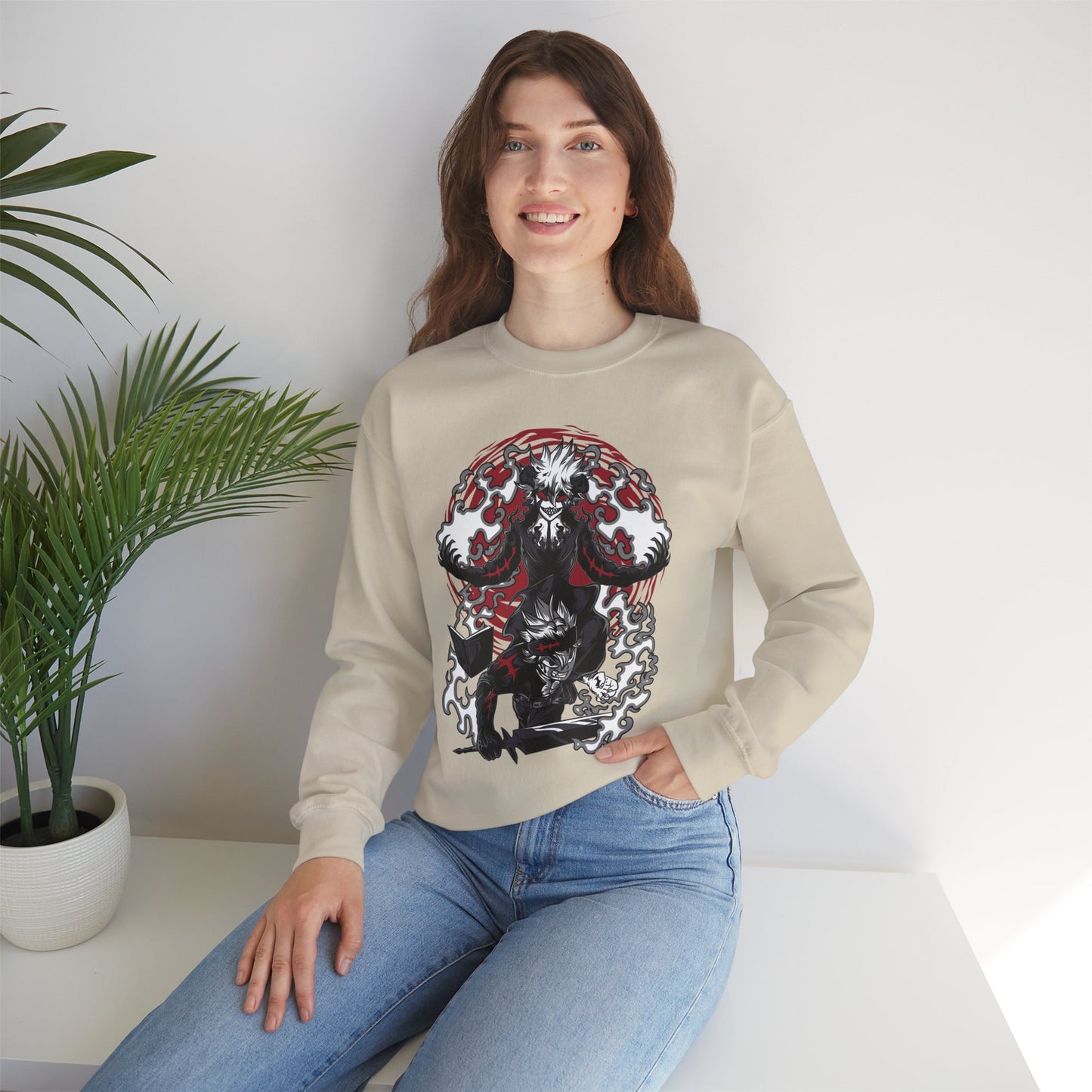 Asta & Liebe Devil Union Unisex Heavy Blend Crewneck Sweatshirt