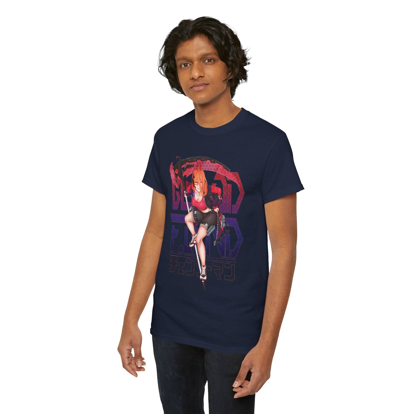 Blood Fiend Power III Unisex Heavy Cotton T-Shirt | Chainsaw Man Anime Tee