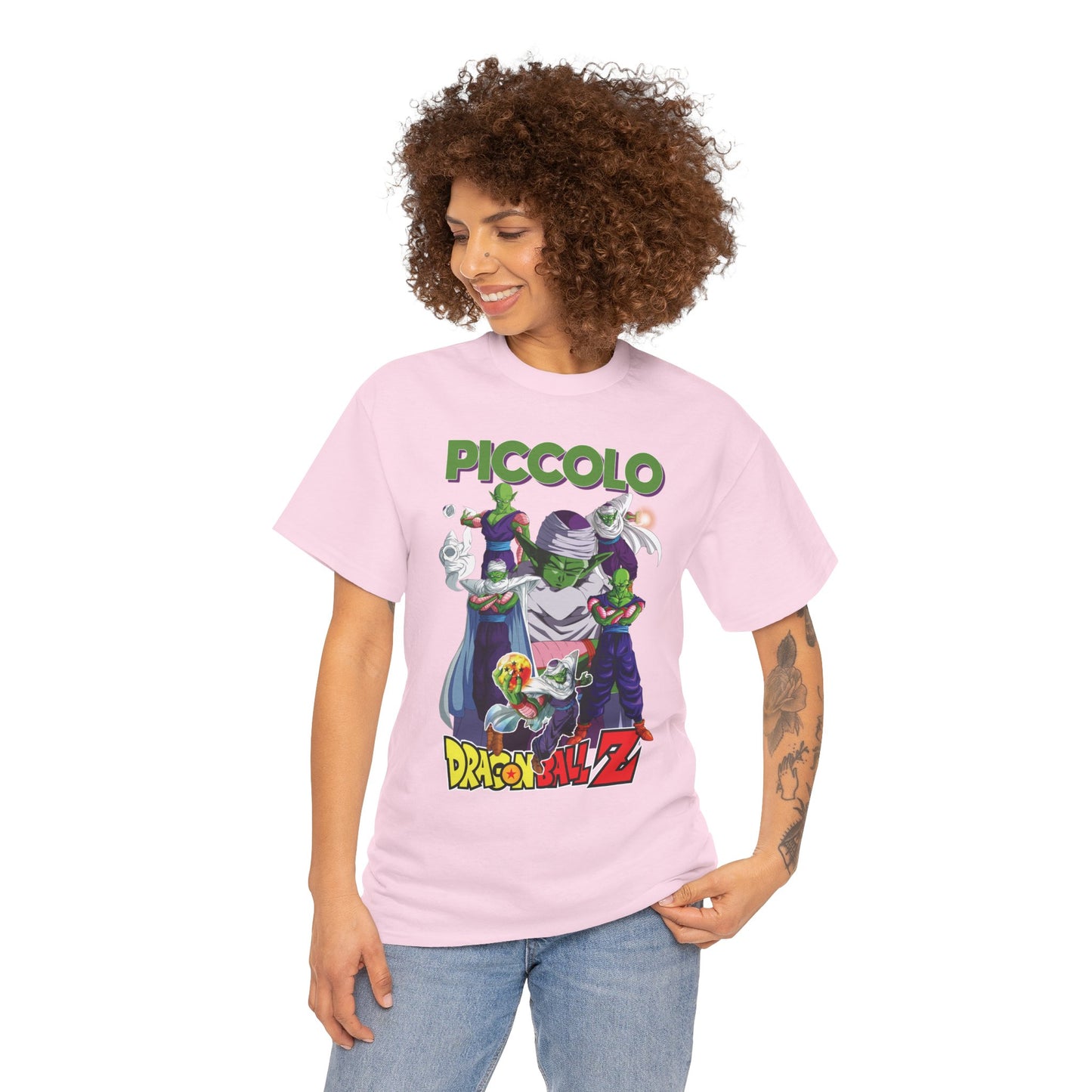 Piccolo “Namekian Pride” Unisex Heavy Cotton T-Shirt | Dragon Ball Z Streetwear Tee