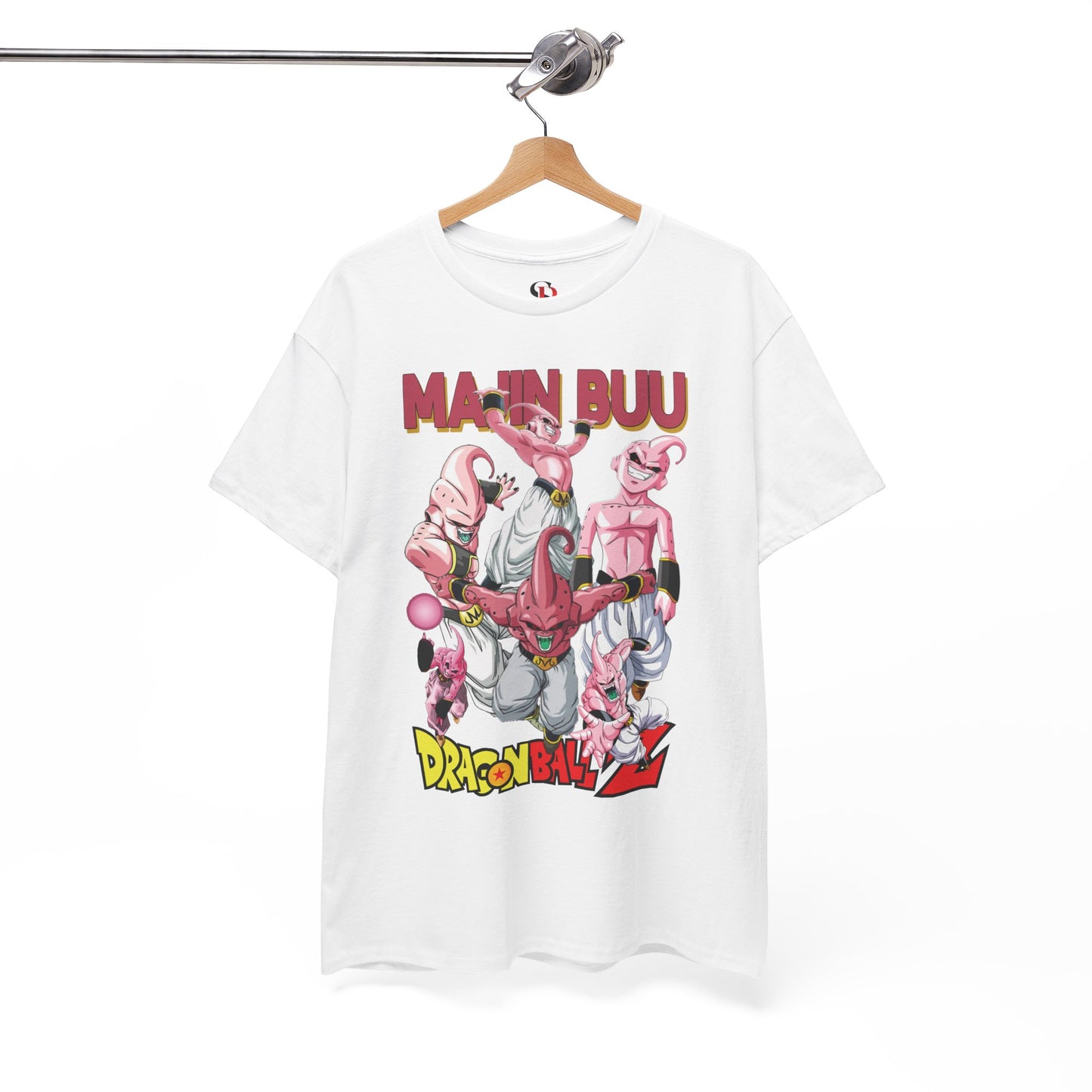 Majin Buu Unisex Heavy Cotton T-Shirt | Dragon Ball Z-Inspired Anime Tee