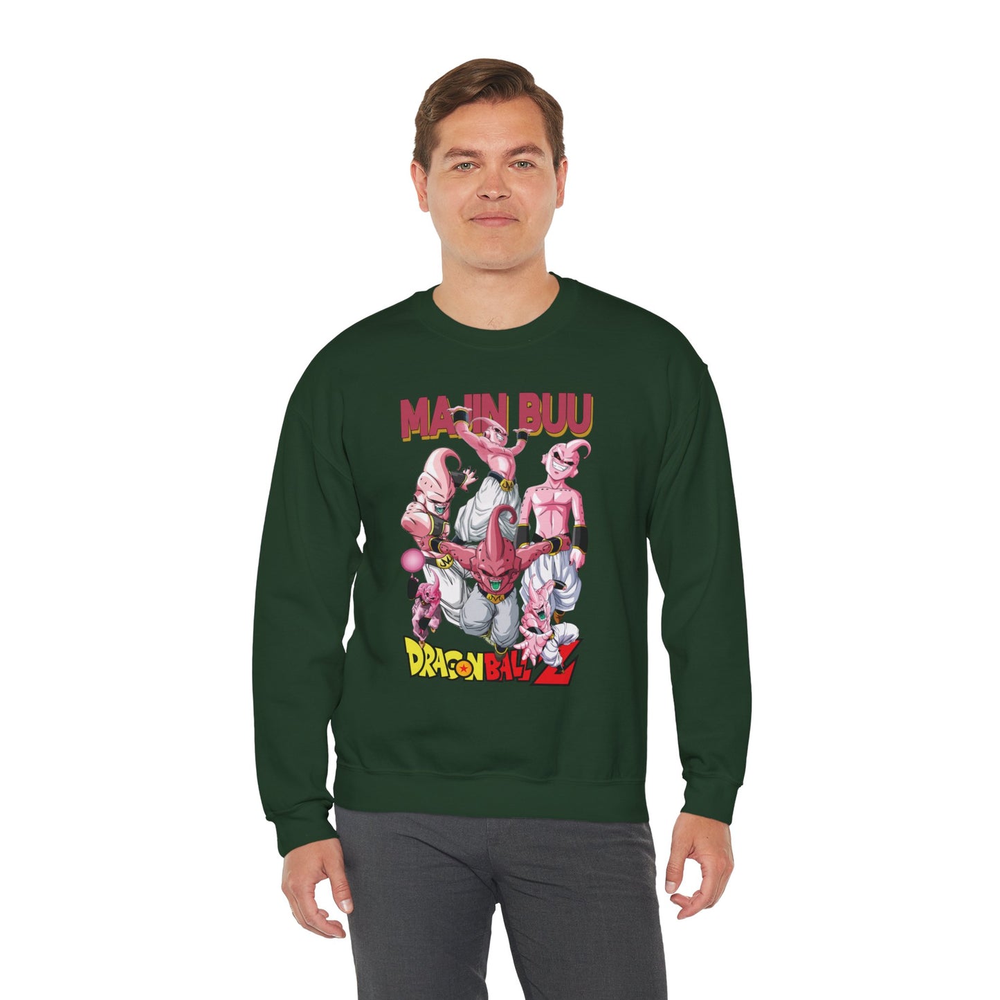 Majin Buu Unisex Heavy Blend Crewneck Sweatshirt