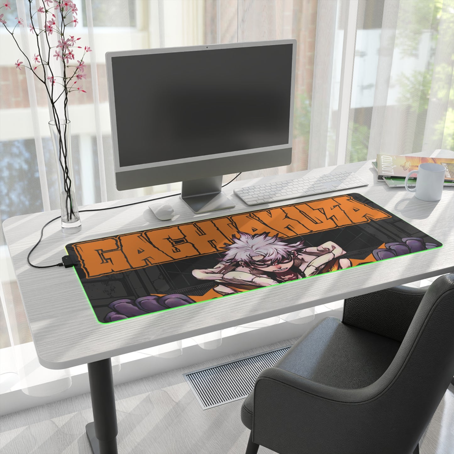 Rudo Surebrec III LED Gaming Mouse Pad | Anime-Inspired Desk Mat