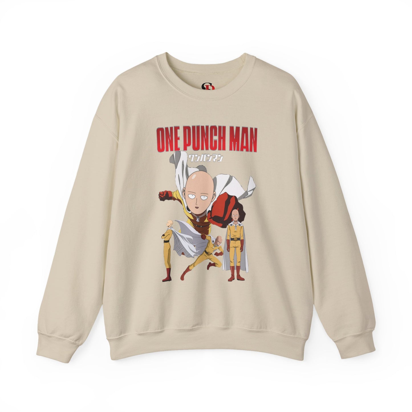 Saitama “One Punch Man” Unisex Heavy Crewneck | Anime Streetwear Sweatshirt