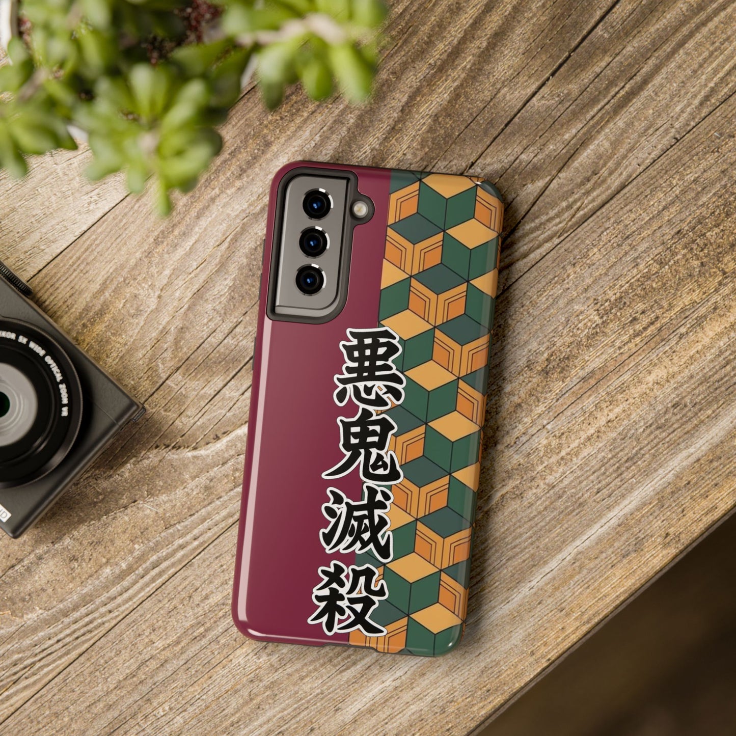 Water Pillar Haori Double Layered Phone Case