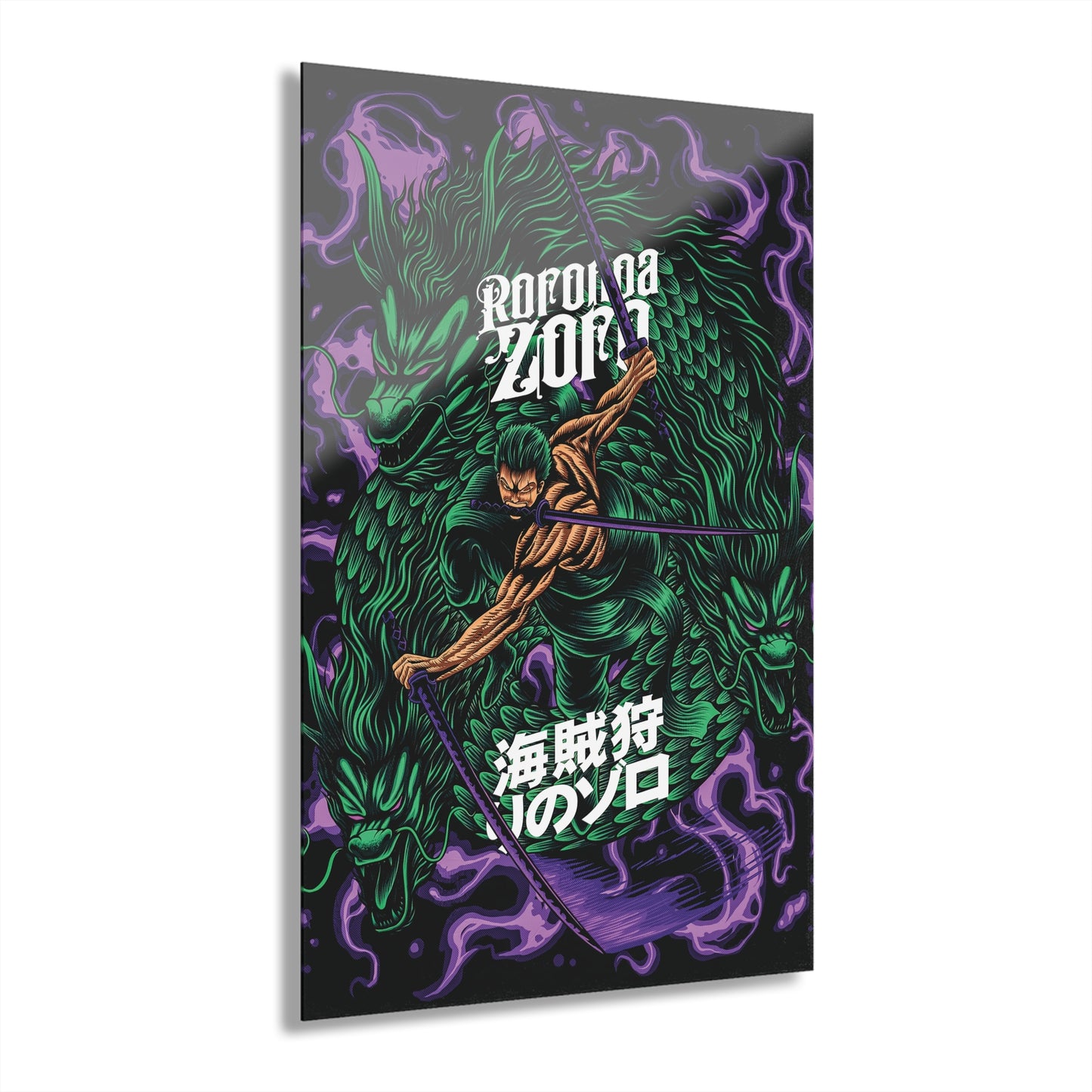 Three Sword Style Zoro Acrylic Print