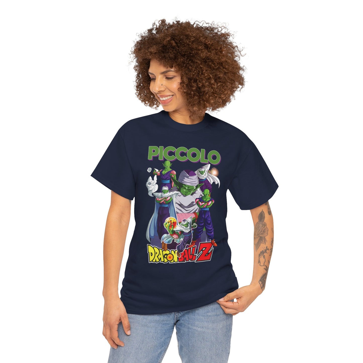 Piccolo “Namekian Pride” Unisex Heavy Cotton T-Shirt | Dragon Ball Z Streetwear Tee
