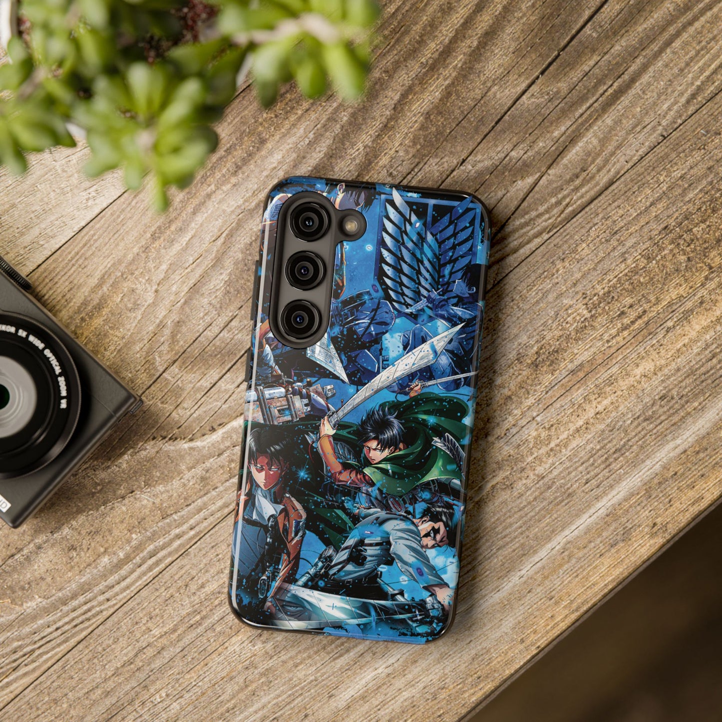 Levi Ackerman Double Layered Phone Case | Attack on Titan-Inspired Protective Anime Case