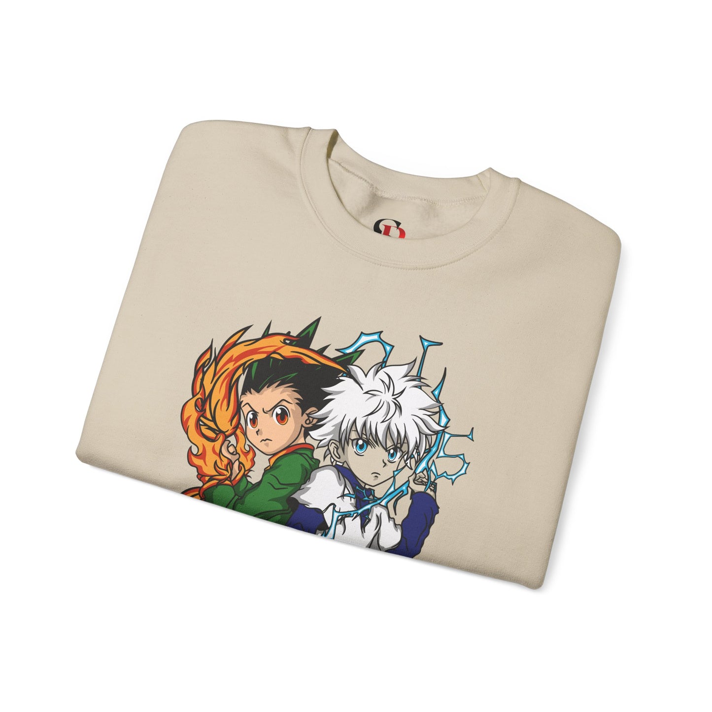 Gon & Killua Duo Unisex Heavy Blend Crewneck Sweatshirt