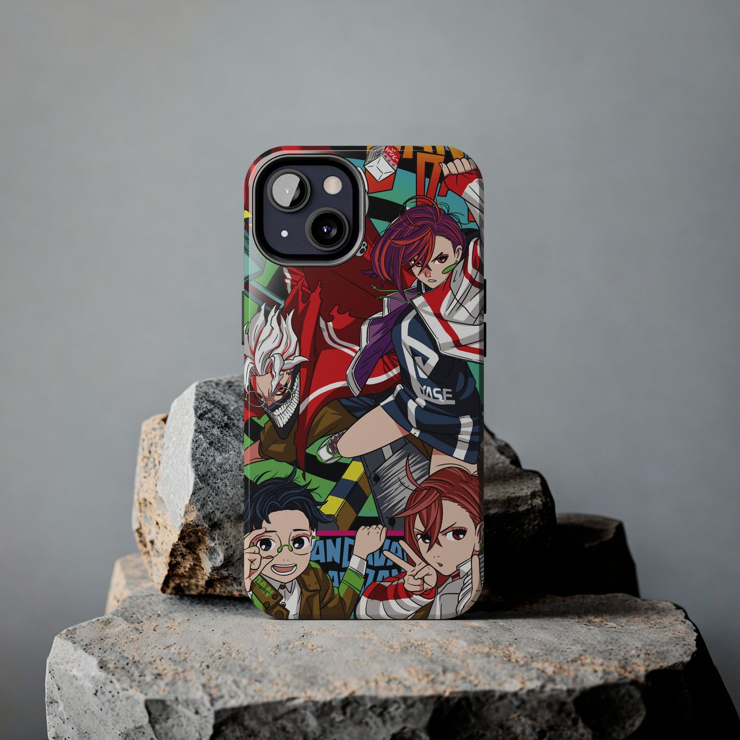 Okarun x Momo Double Layered Phone Case | Dandadan-Inspired Protective Anime Case