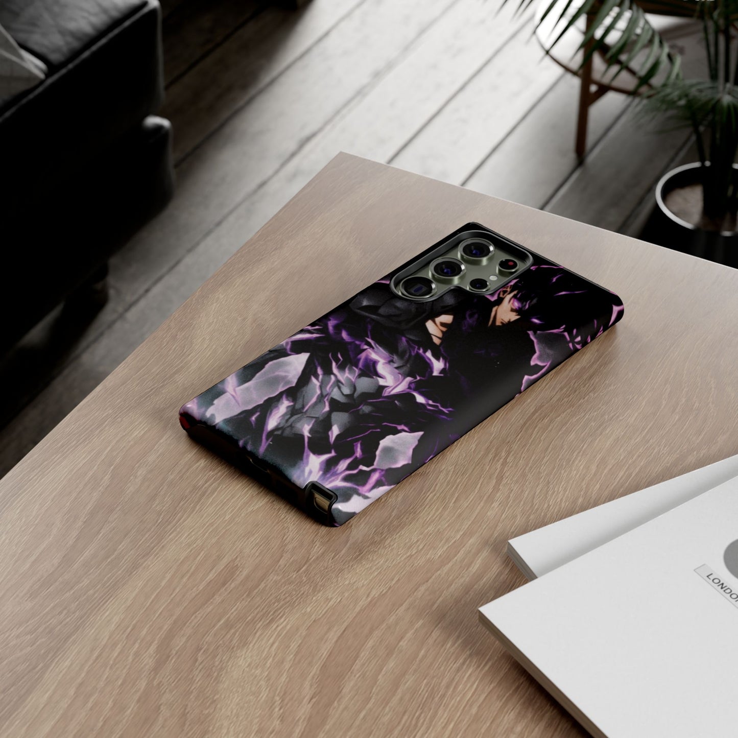 Sung Jin-Woo Shadow Monarch Awakening Double Layered Phone Case
