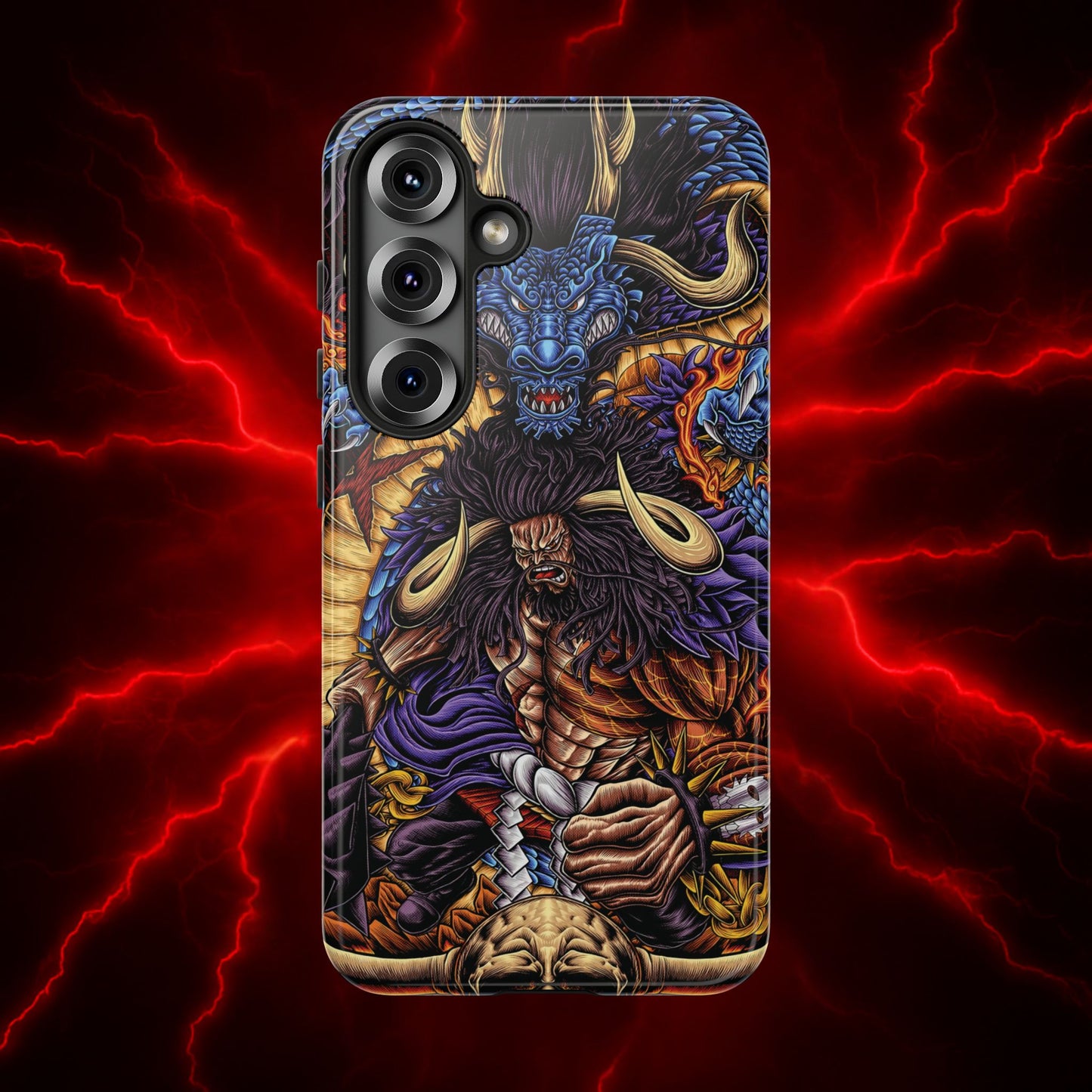 Cursed Dragon Oni Kaido Double Layered Phone Case