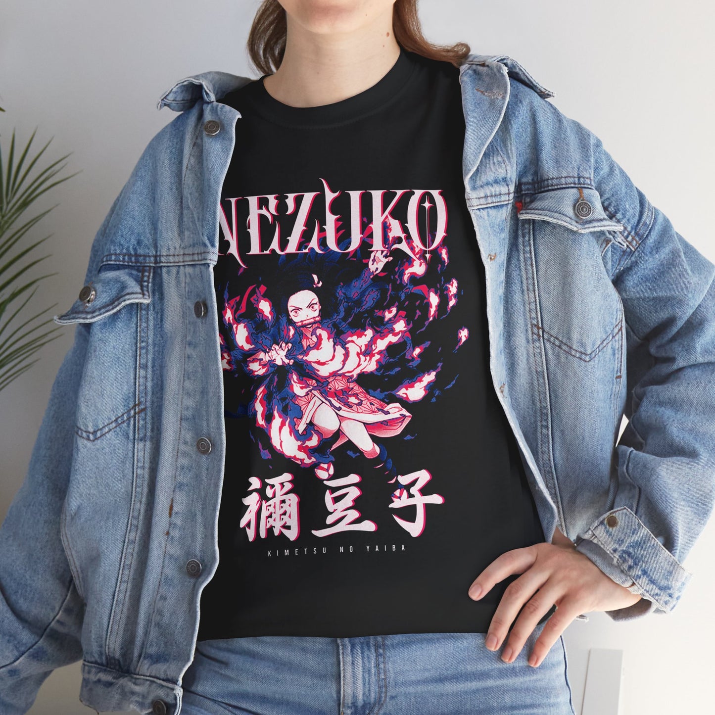 Nezuko Exploding Blood T-Shirt | Demon Slayer Anime Streetwear Tee