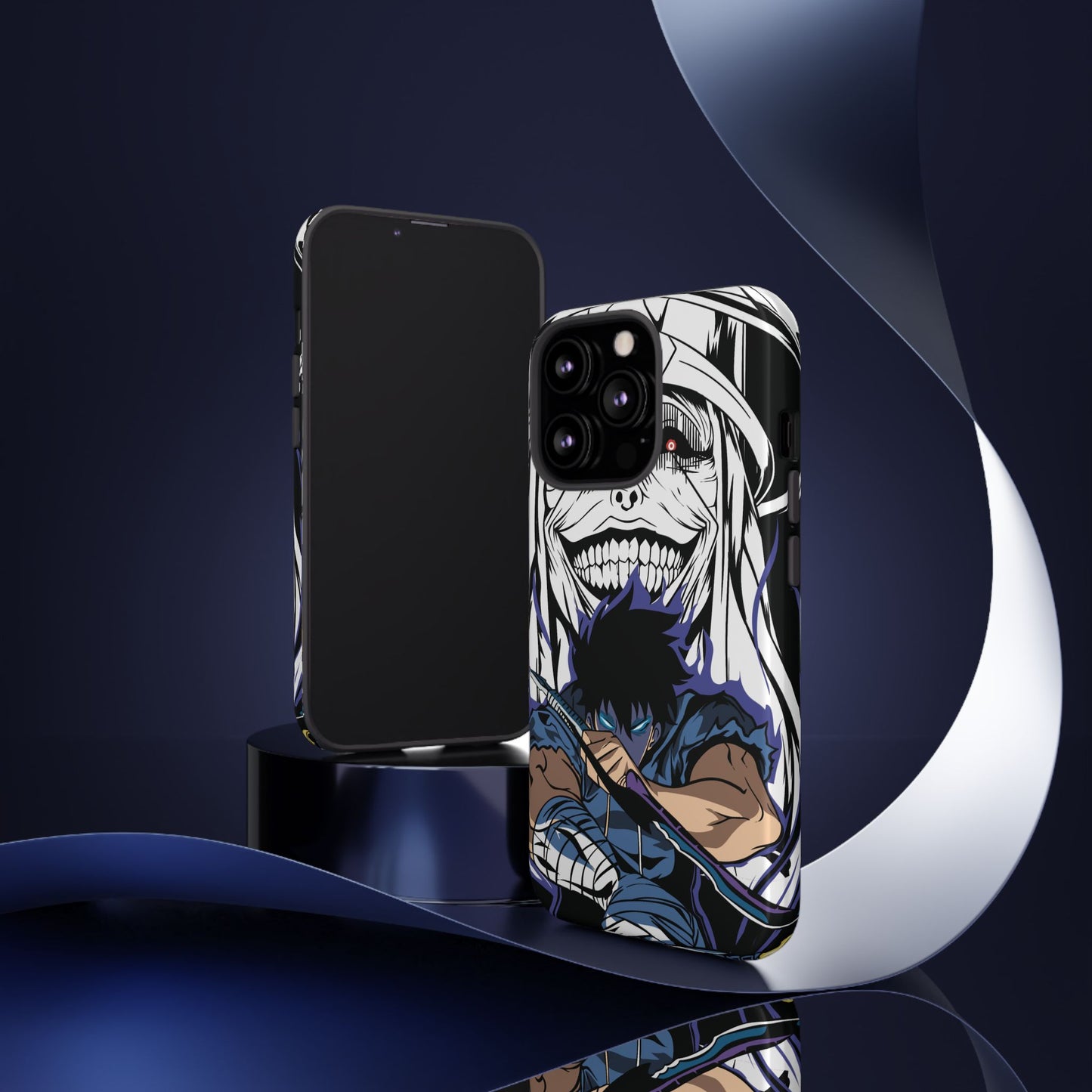 Sung Jinwoo Vs Statue Of God II Double Layered Phone Case