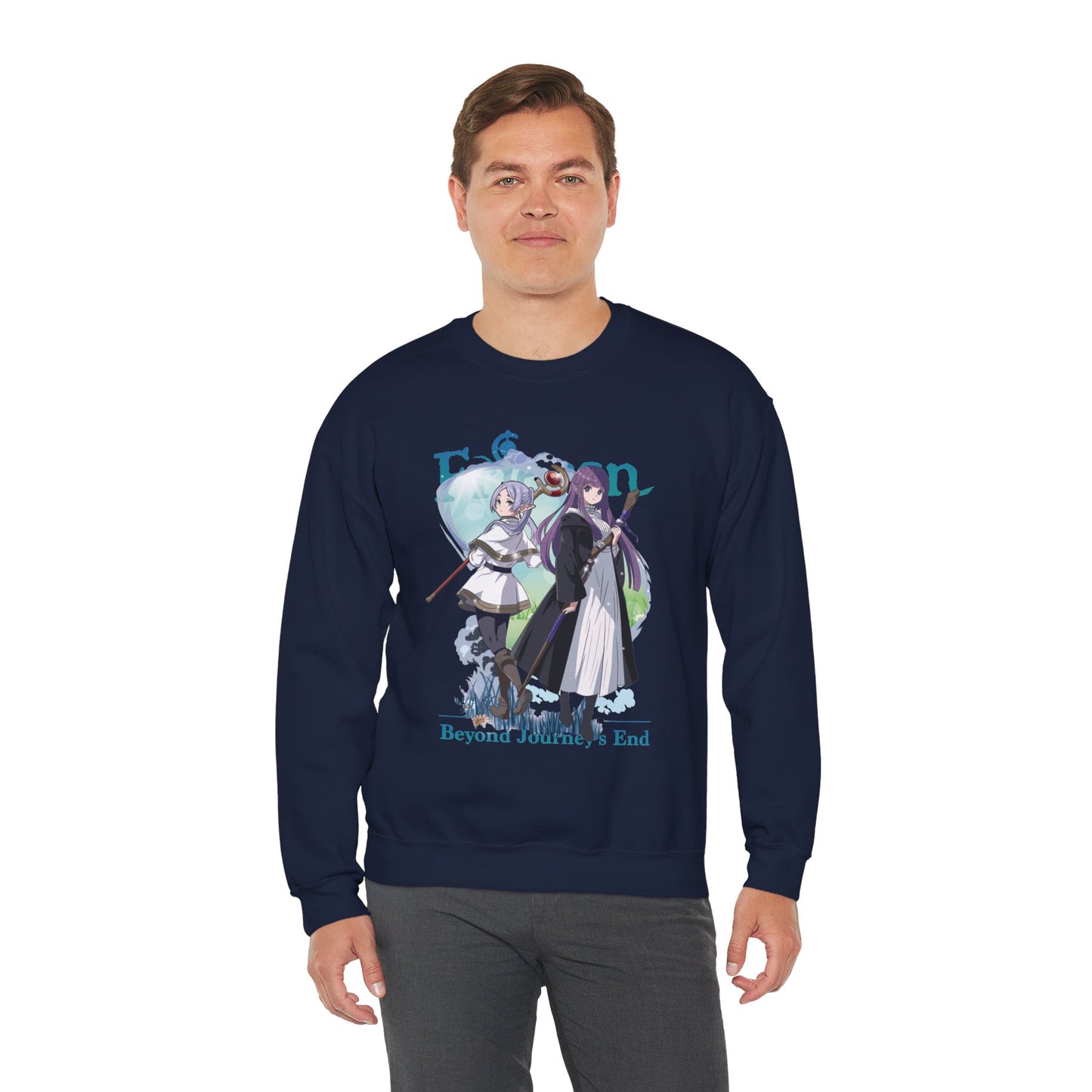 Frieren Beyond Journey’s End Unisex Heavy Blend Crewneck Sweatshirt