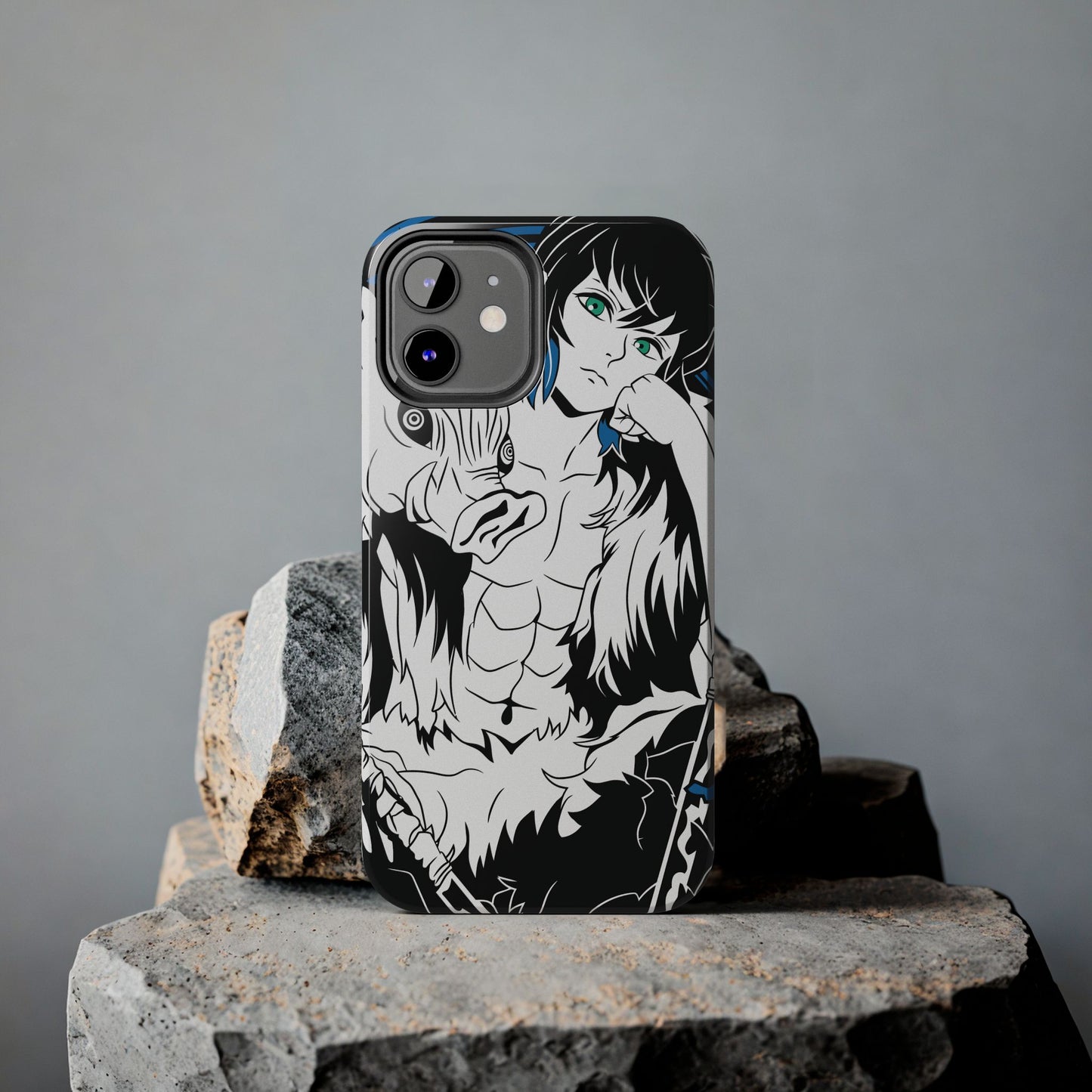 Inosuke Double Layered Phone Case| Demon Slayer-Inspired Anime Case