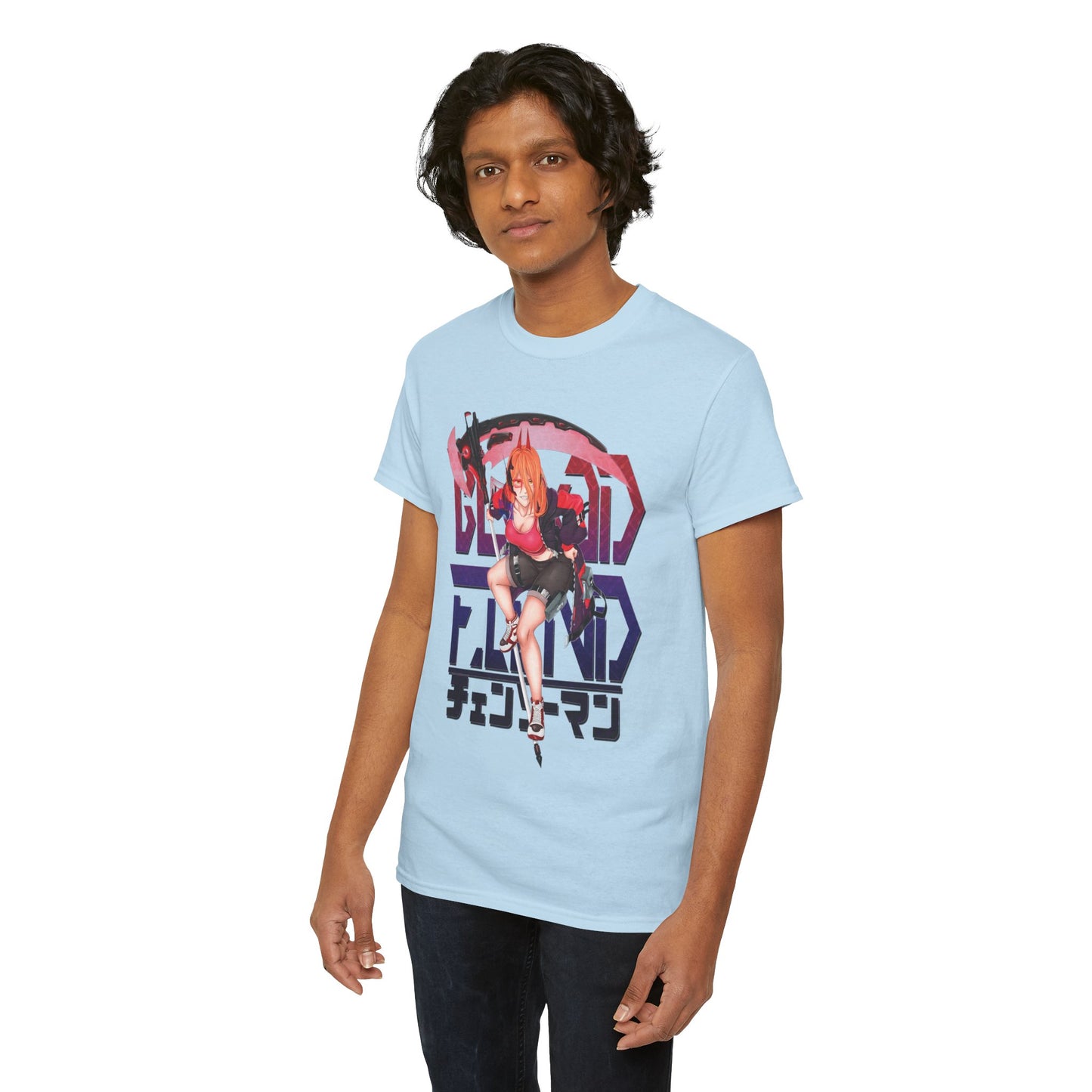 Blood Fiend Power III Unisex Heavy Cotton T-Shirt | Chainsaw Man Anime Tee
