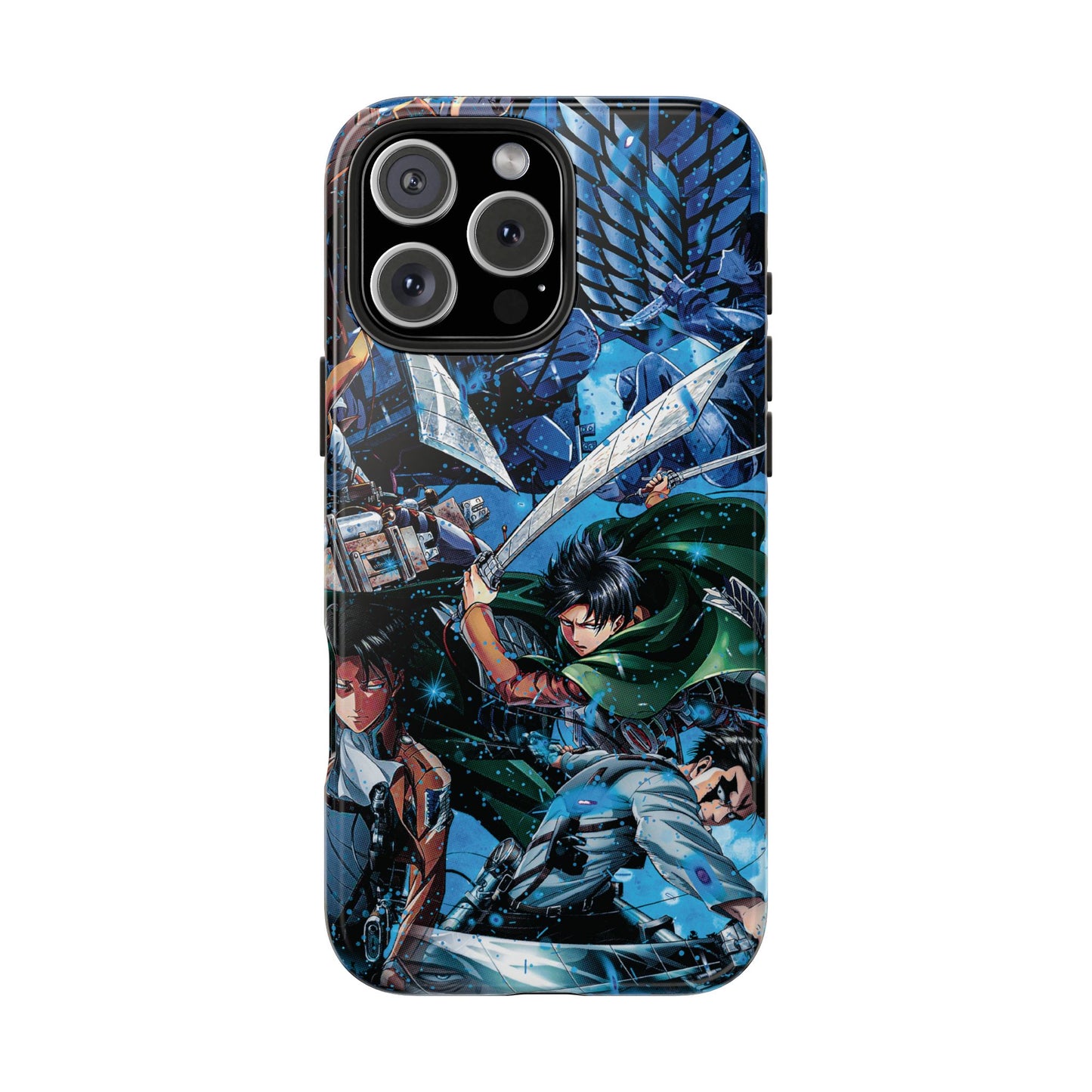 Levi Ackerman Double Layered Phone Case | Attack on Titan-Inspired Protective Anime Case