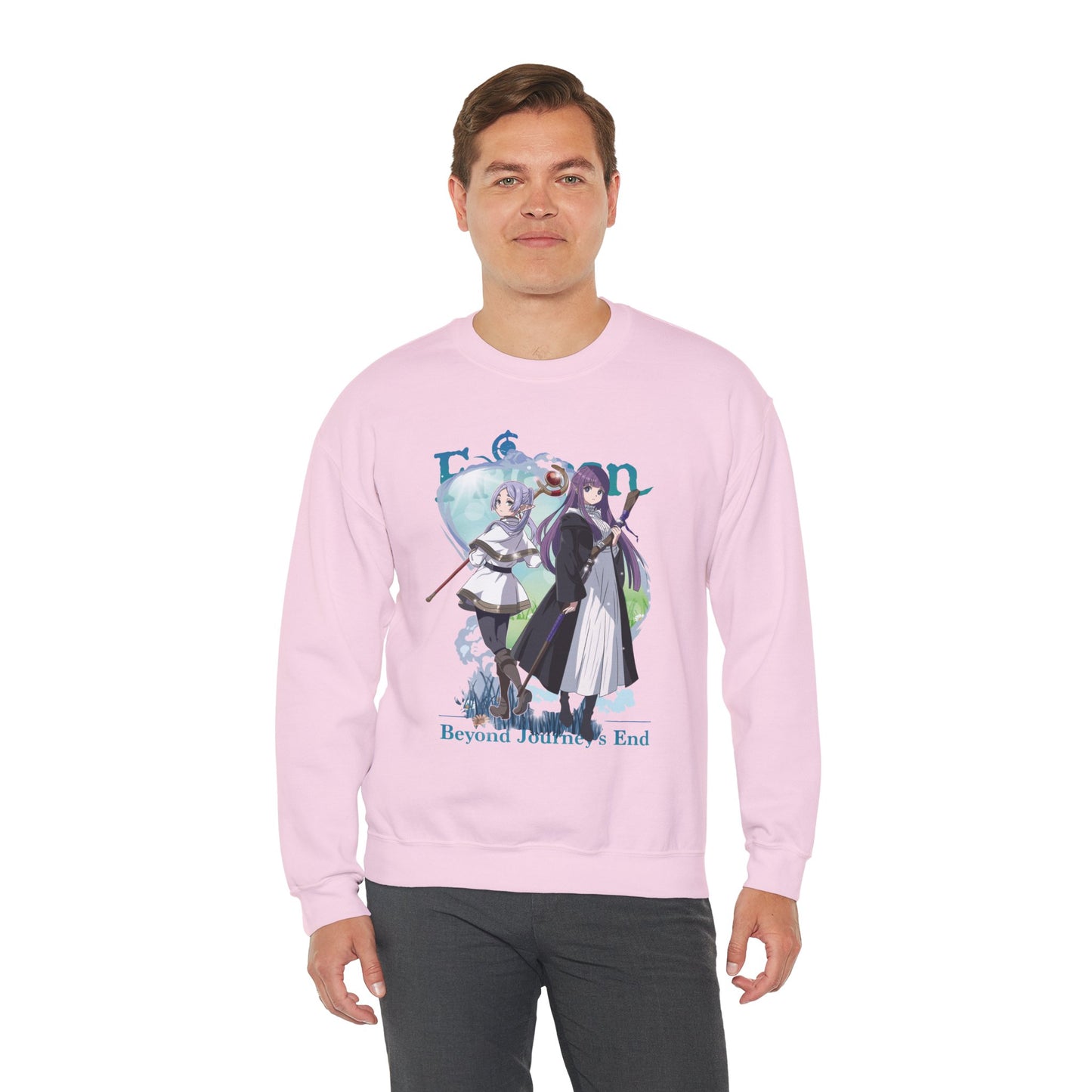 Frieren Beyond Journey’s End Unisex Heavy Blend Crewneck Sweatshirt