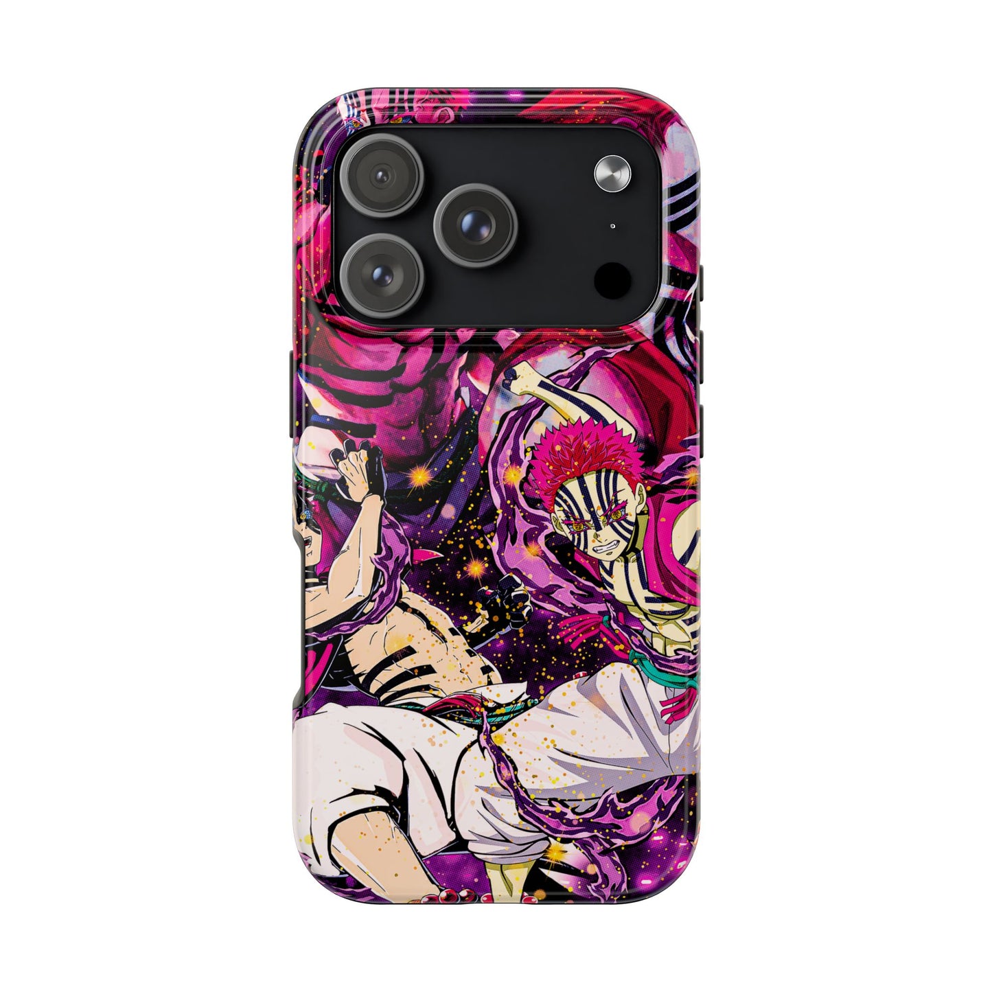 Upper Moon 3 Akaza Phone Case | Demon Slayer Double Layered Protective Case
