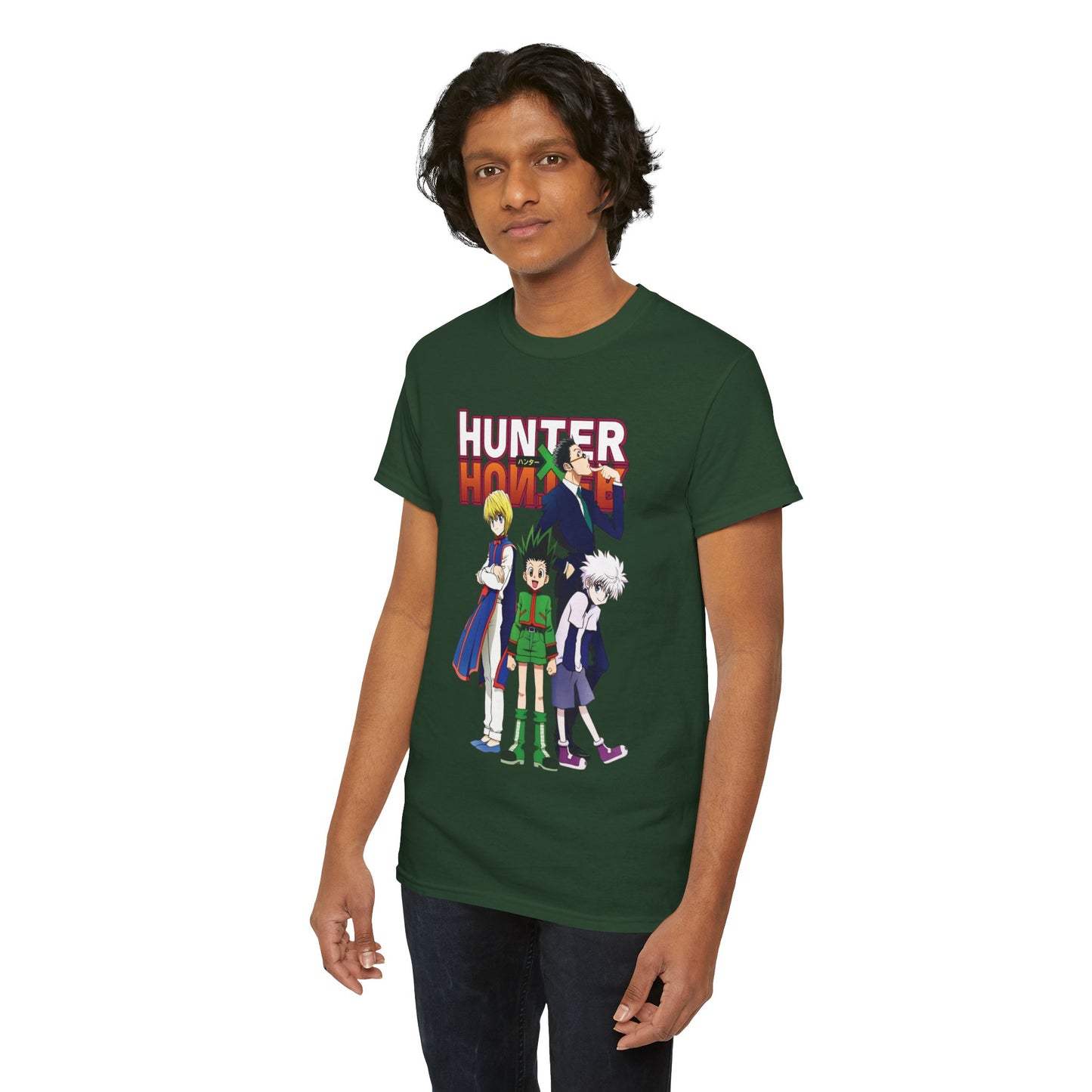 Gon’s Core Group Unisex Heavy Cotton T-Shirt | Hunter x Hunter Anime Shirt