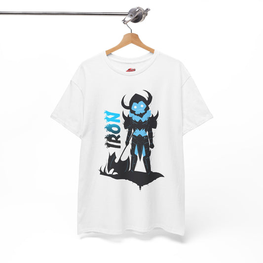 Chibi Iron II Unisex Heavy Cotton T-Shirt | Anime-Inspired Streetwear Graphic Tee | Shadow Army Shirt